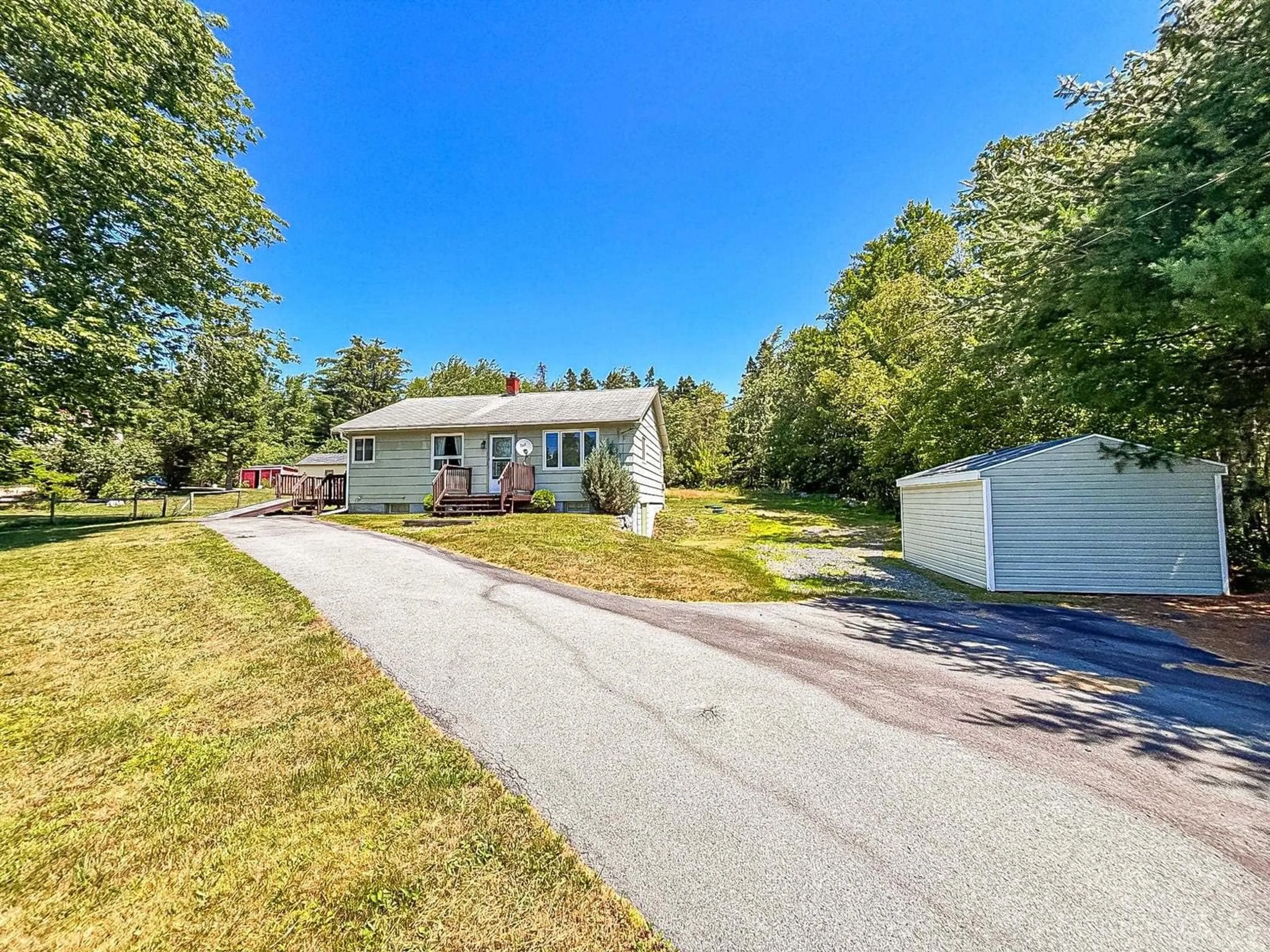 A pic from outside/outdoor area/front of a property/back of a property/a pic from drone, street for 6294 Highway 325, West Clifford Nova Scotia B4V 8H3
