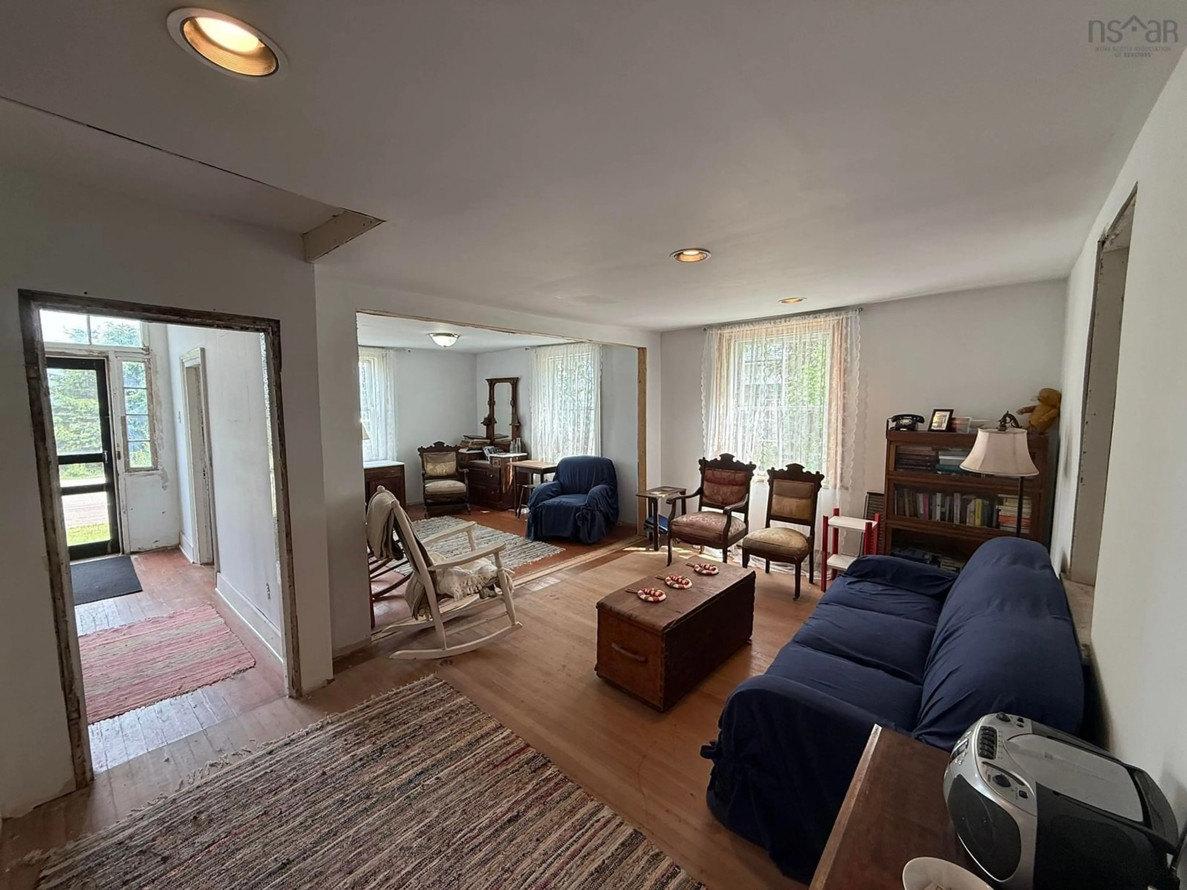 Living room with furniture, unknown for 13886 Highway 6, Wallace Nova Scotia B0K 1Y0