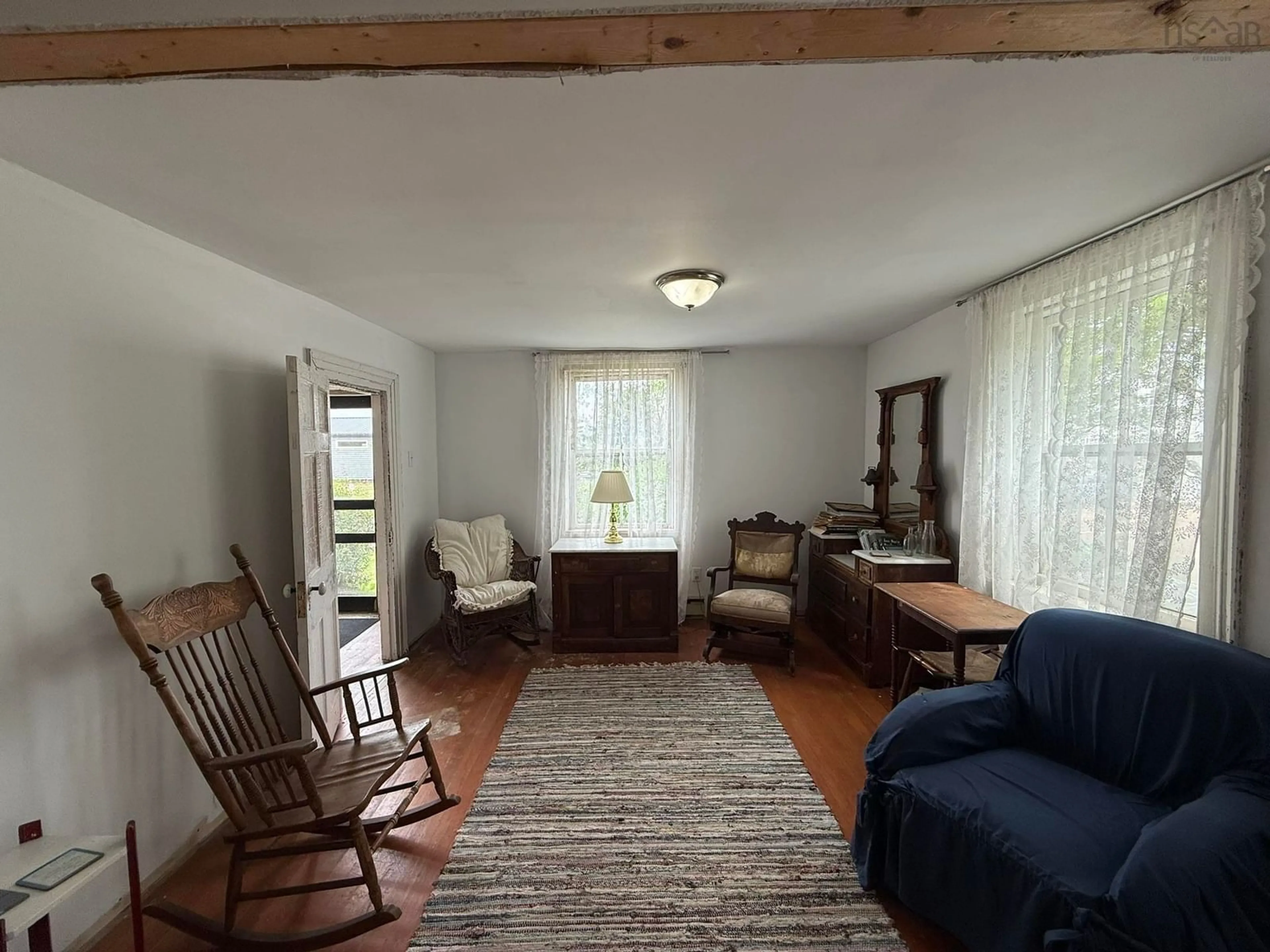 Living room with furniture, unknown for 13886 Highway 6, Wallace Nova Scotia B0K 1Y0