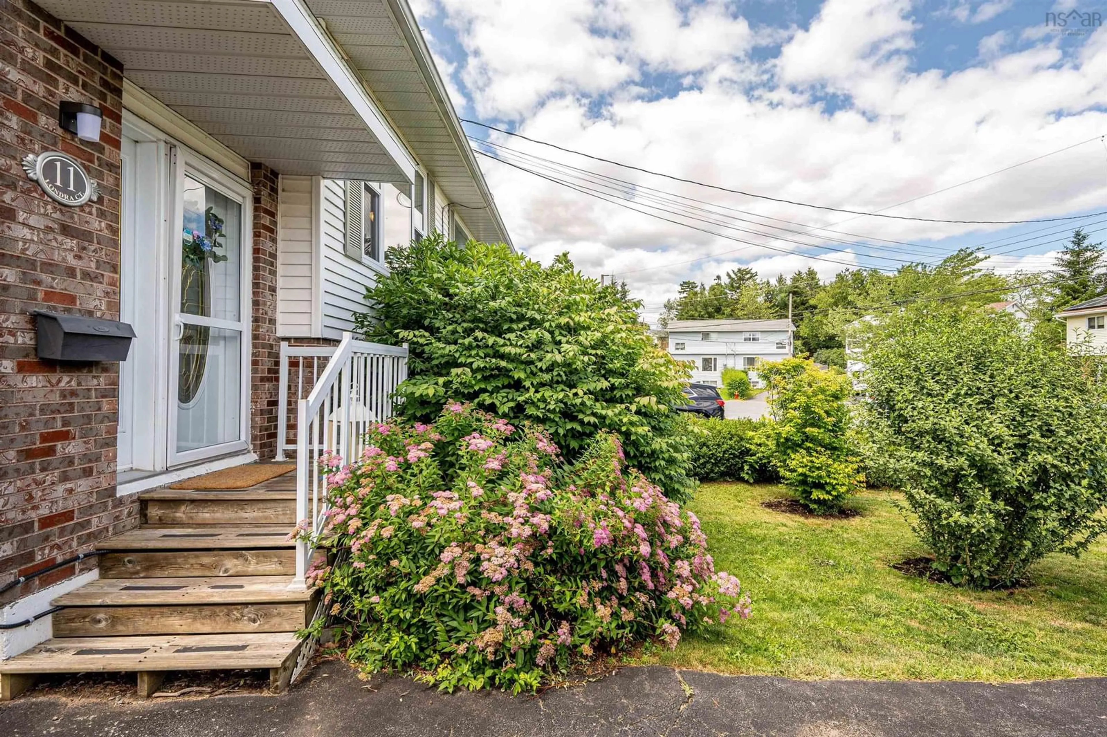 Patio, water/lake/river/ocean view for 11 Londra Court, Dartmouth Nova Scotia B2W 5A5