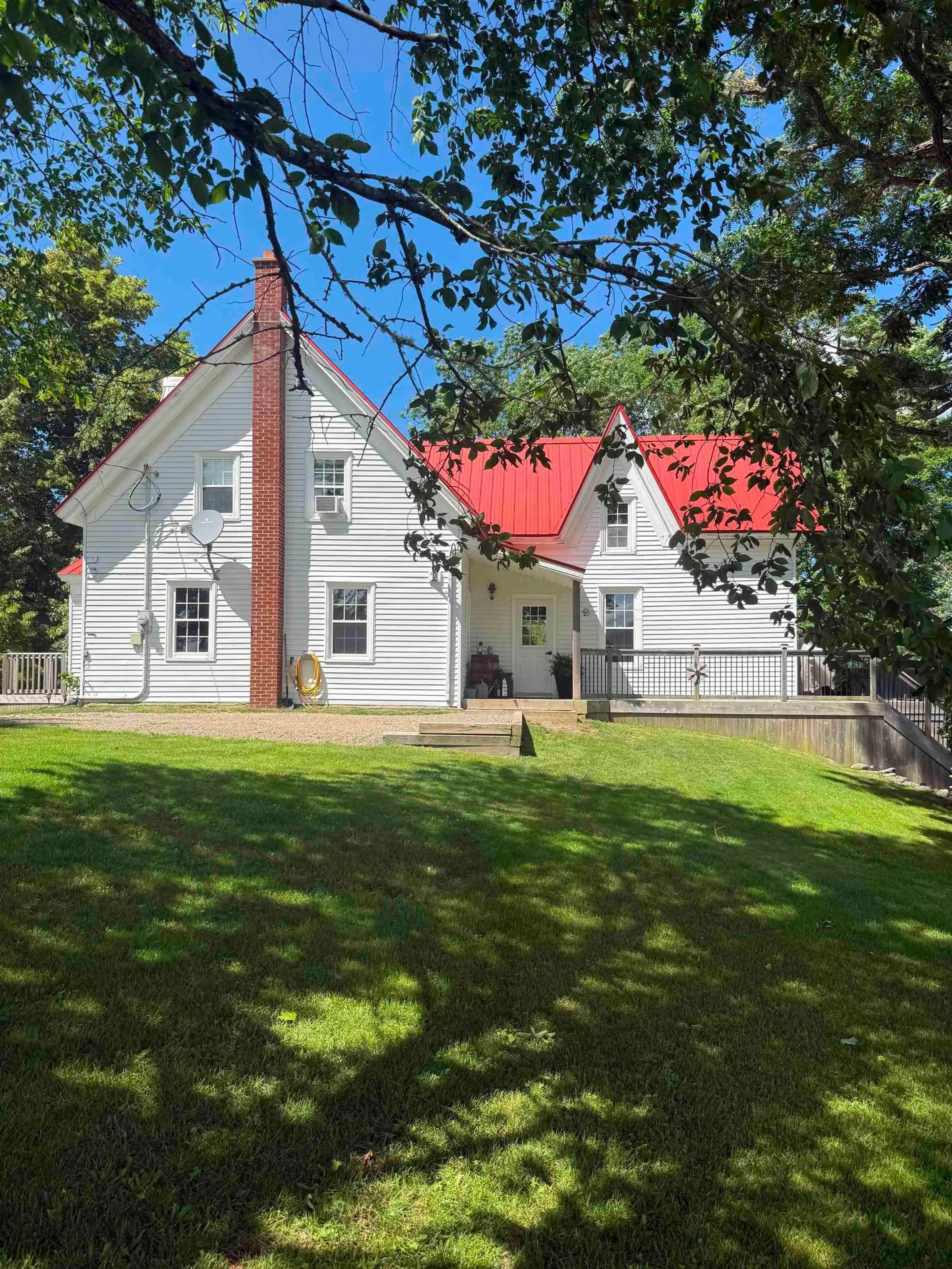 A pic from outside/outdoor area/front of a property/back of a property/a pic from drone, building for 346 West Side Lochaber Rd, West Lochaber Nova Scotia B2G 2L3