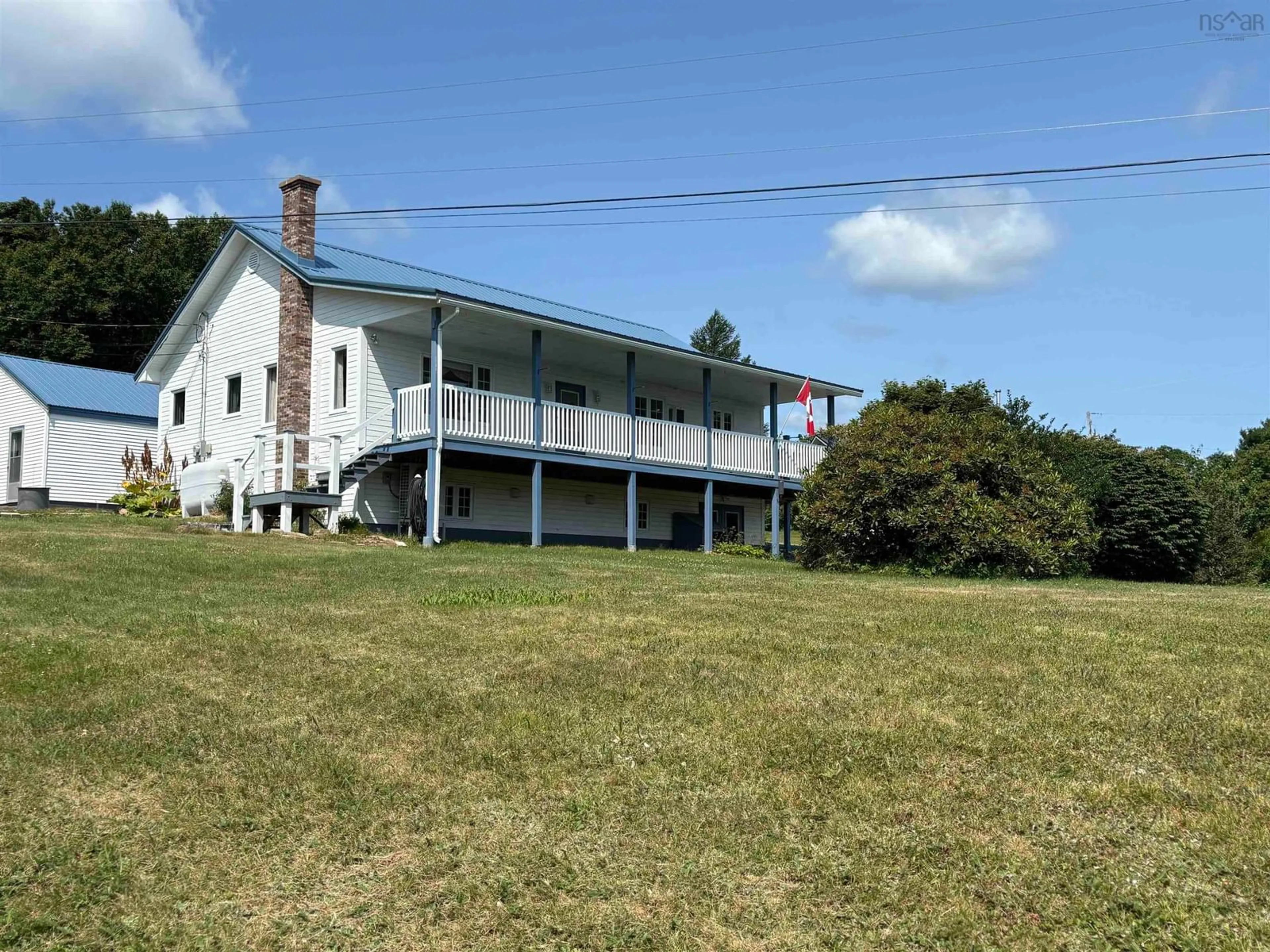 A pic from outside/outdoor area/front of a property/back of a property/a pic from drone, unknown for 7102 Highway 331, Broad Cove Nova Scotia B0J 2H0