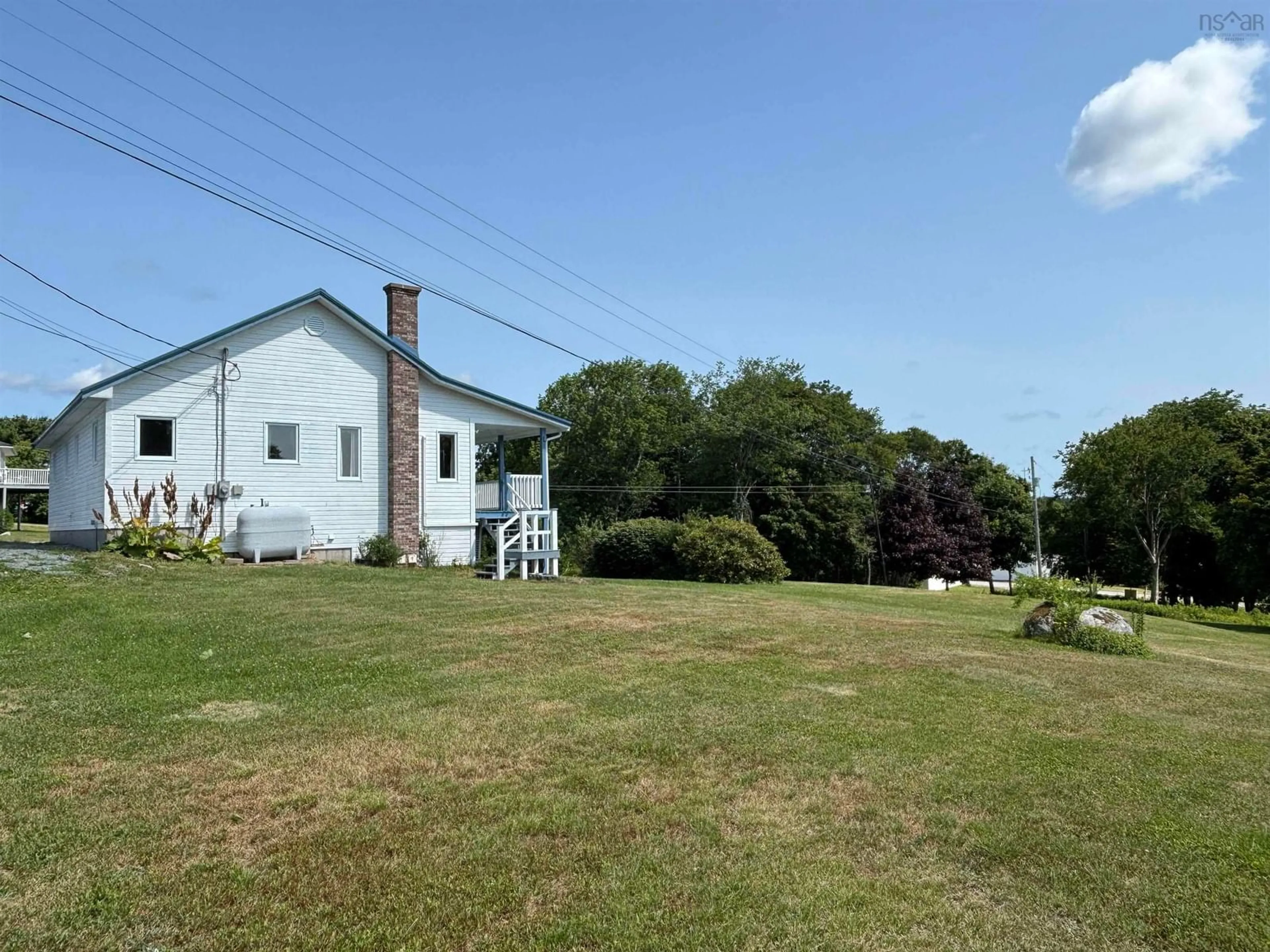 A pic from outside/outdoor area/front of a property/back of a property/a pic from drone, unknown for 7102 Highway 331, Broad Cove Nova Scotia B0J 2H0