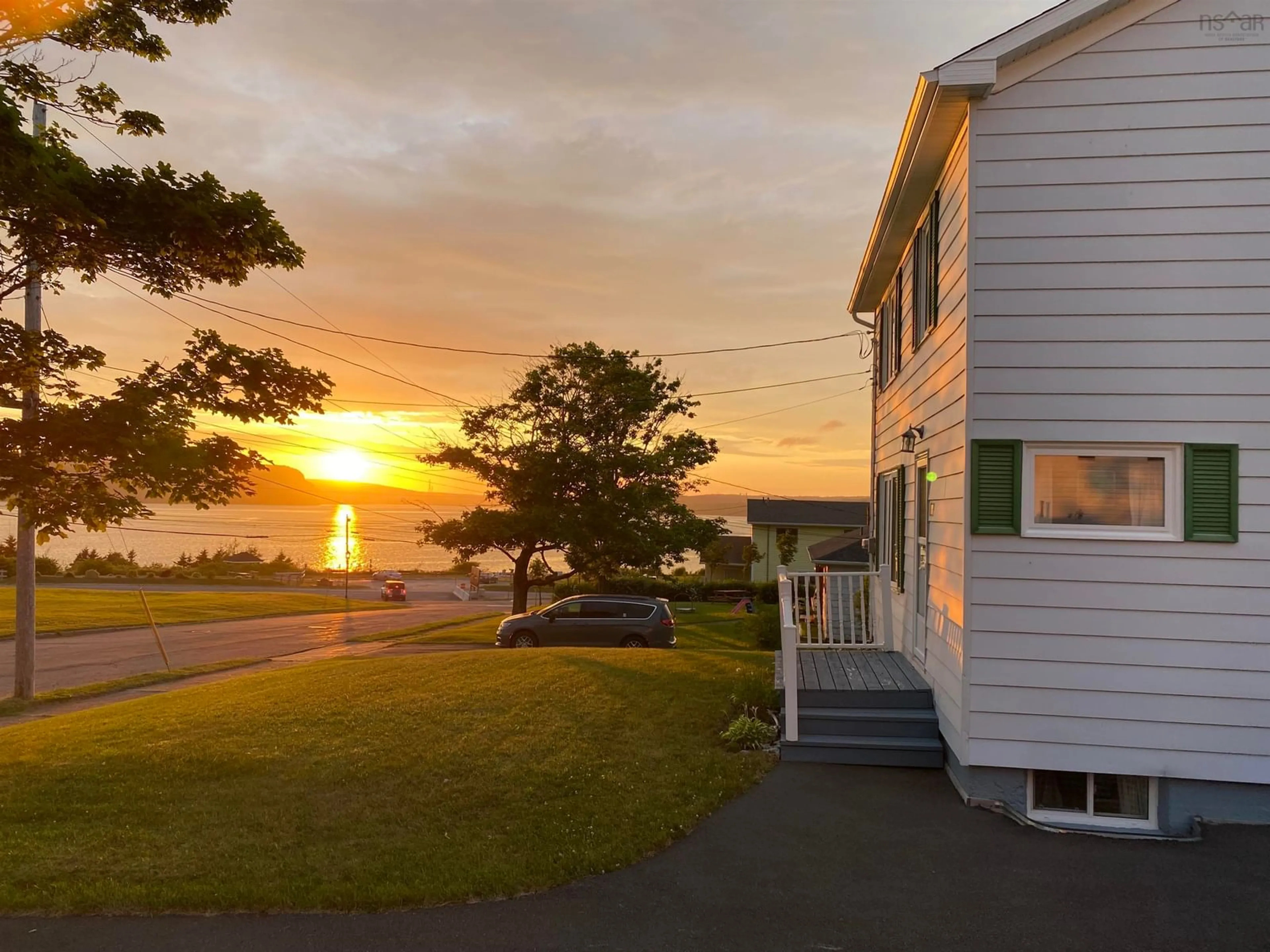 A pic from outside/outdoor area/front of a property/back of a property/a pic from drone, street for 14 Maclaughlin Dr, Port Hawkesbury Nova Scotia B9A 2E6