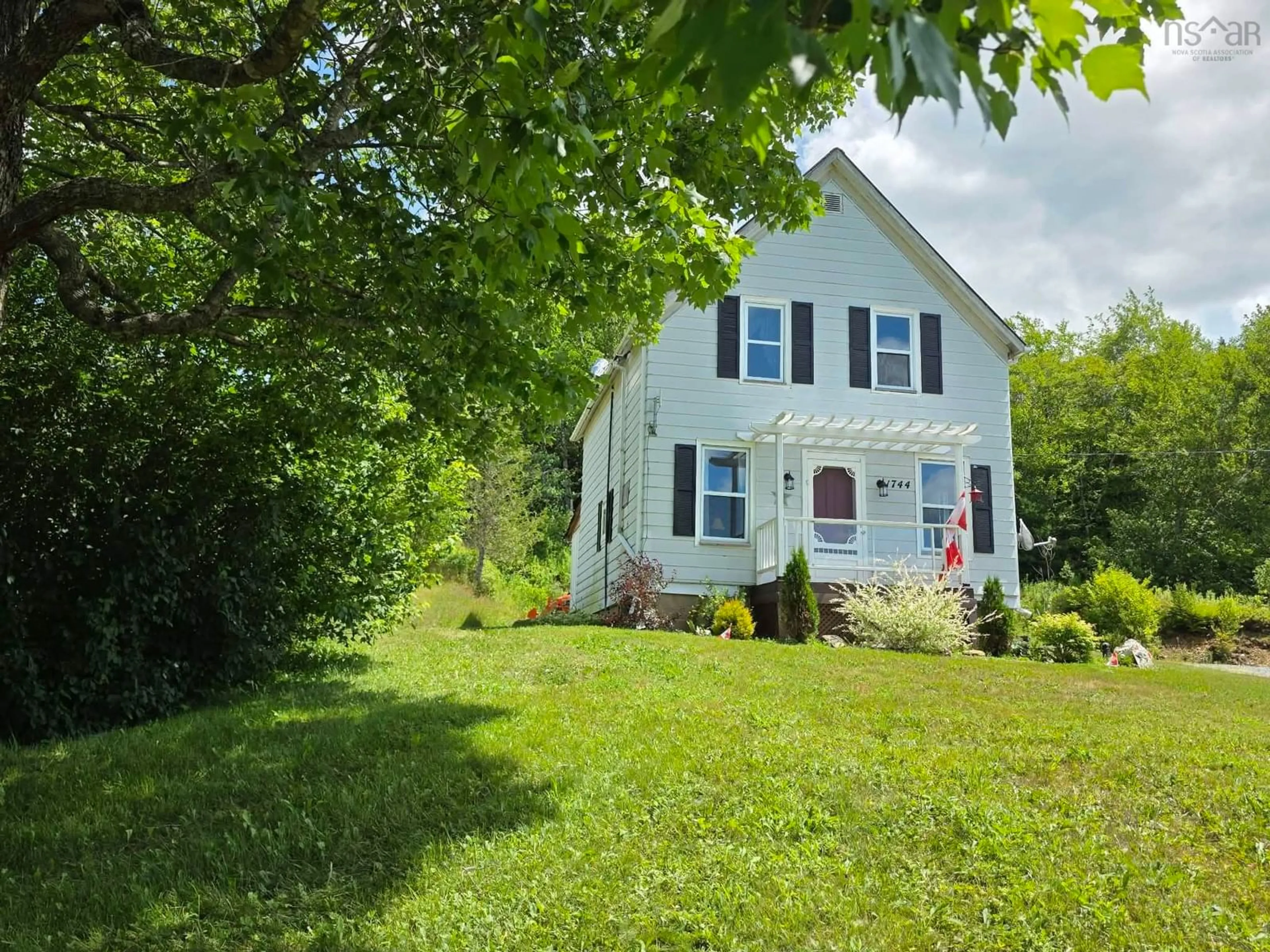 A pic from outside/outdoor area/front of a property/back of a property/a pic from drone, street for 1744 Highway 336, Dean Nova Scotia B0N 2M0