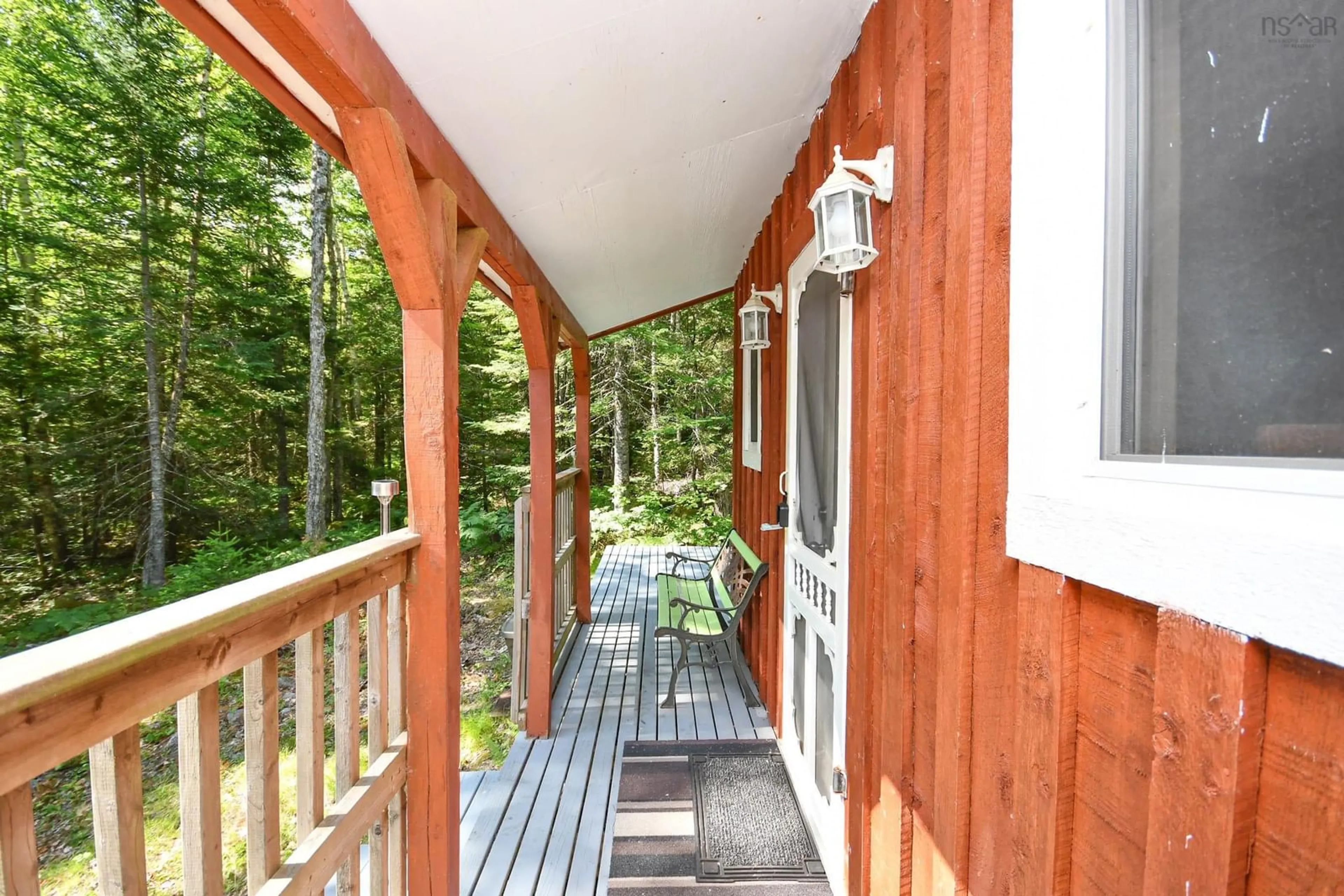 Patio, forest/trees view for Forest Heights Dr #69, Vaughan Nova Scotia B0N 2T0
