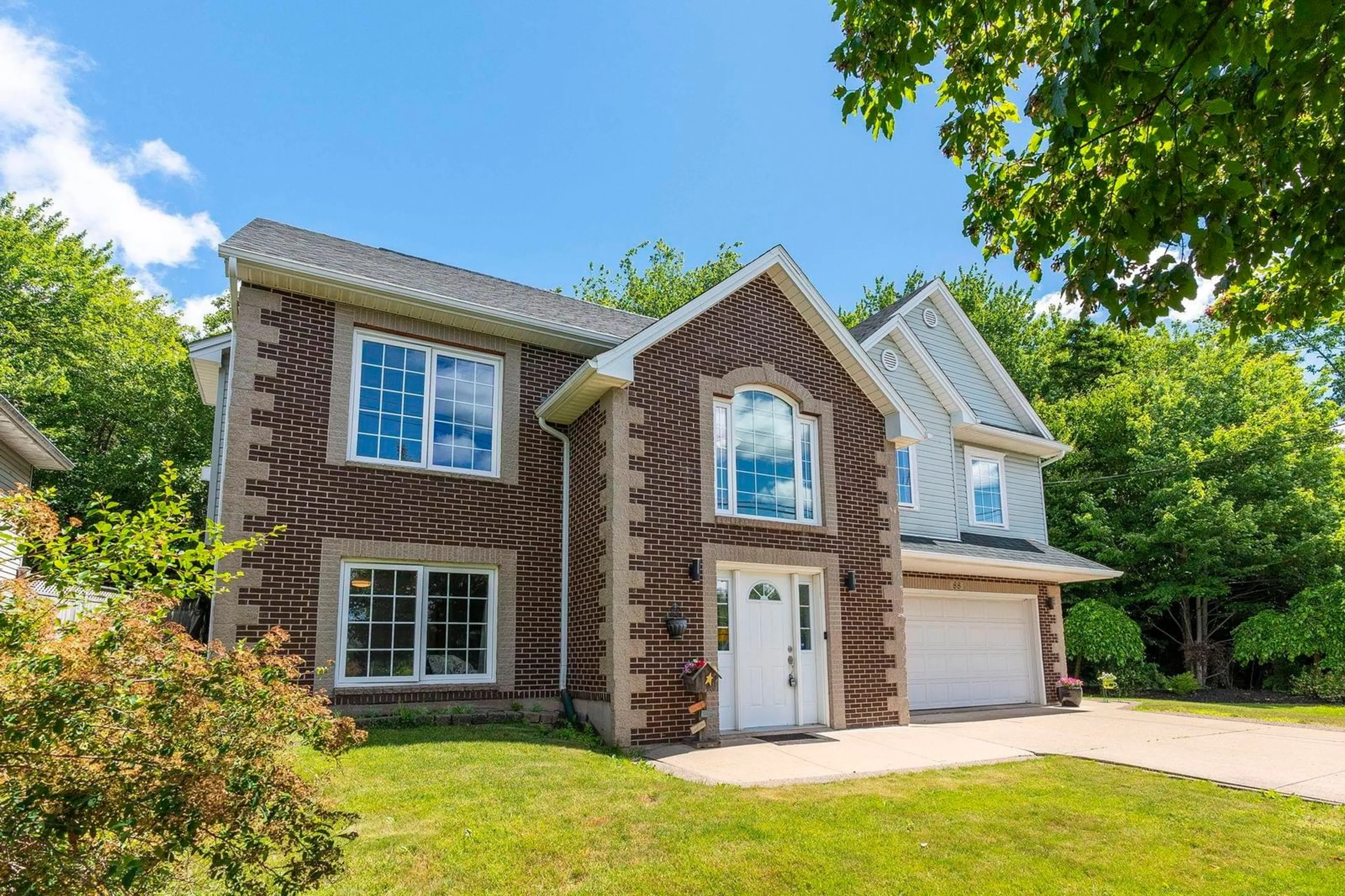 Home with brick exterior material, street for 88 Bellbrook Cres, Dartmouth Nova Scotia B2W 6S2