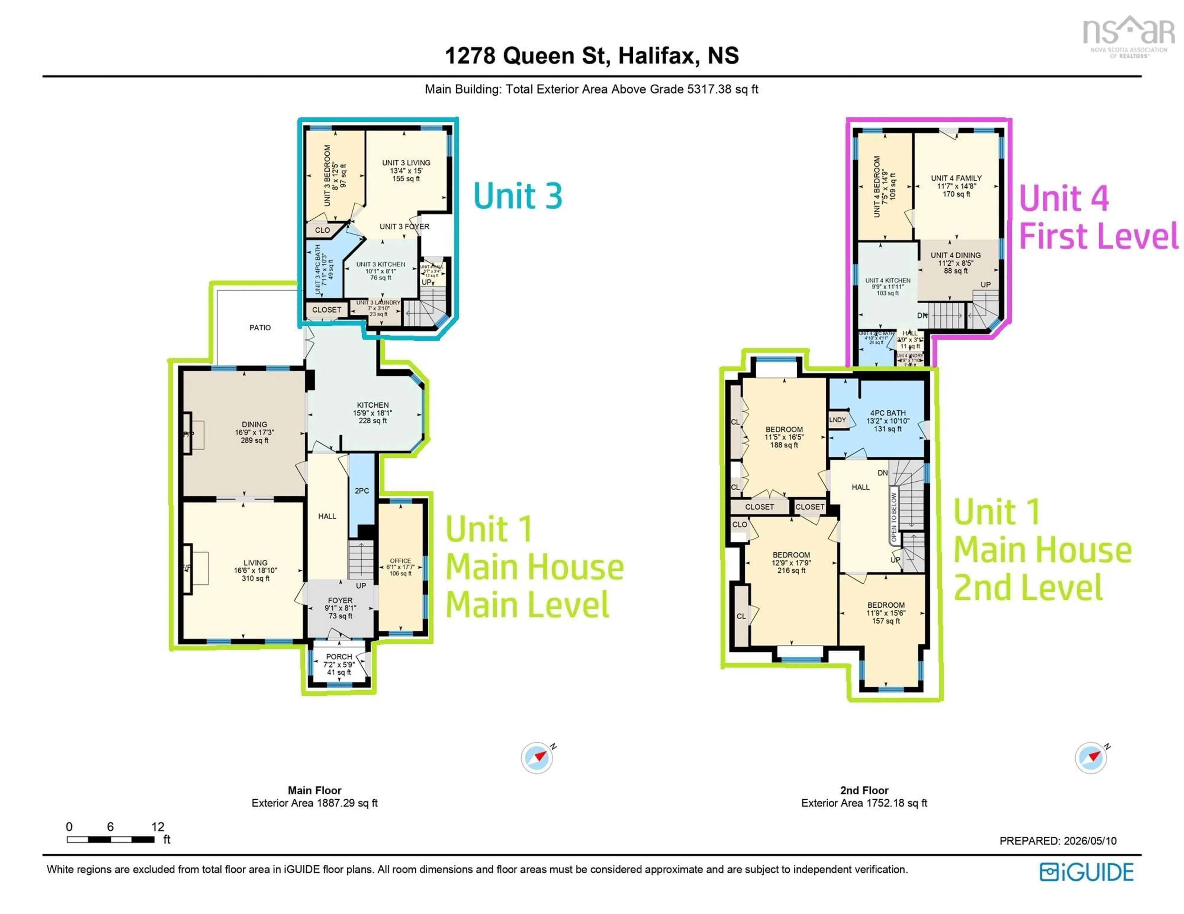 Floor plan for 1278 Queen St, Halifax Nova Scotia B3J 2H4