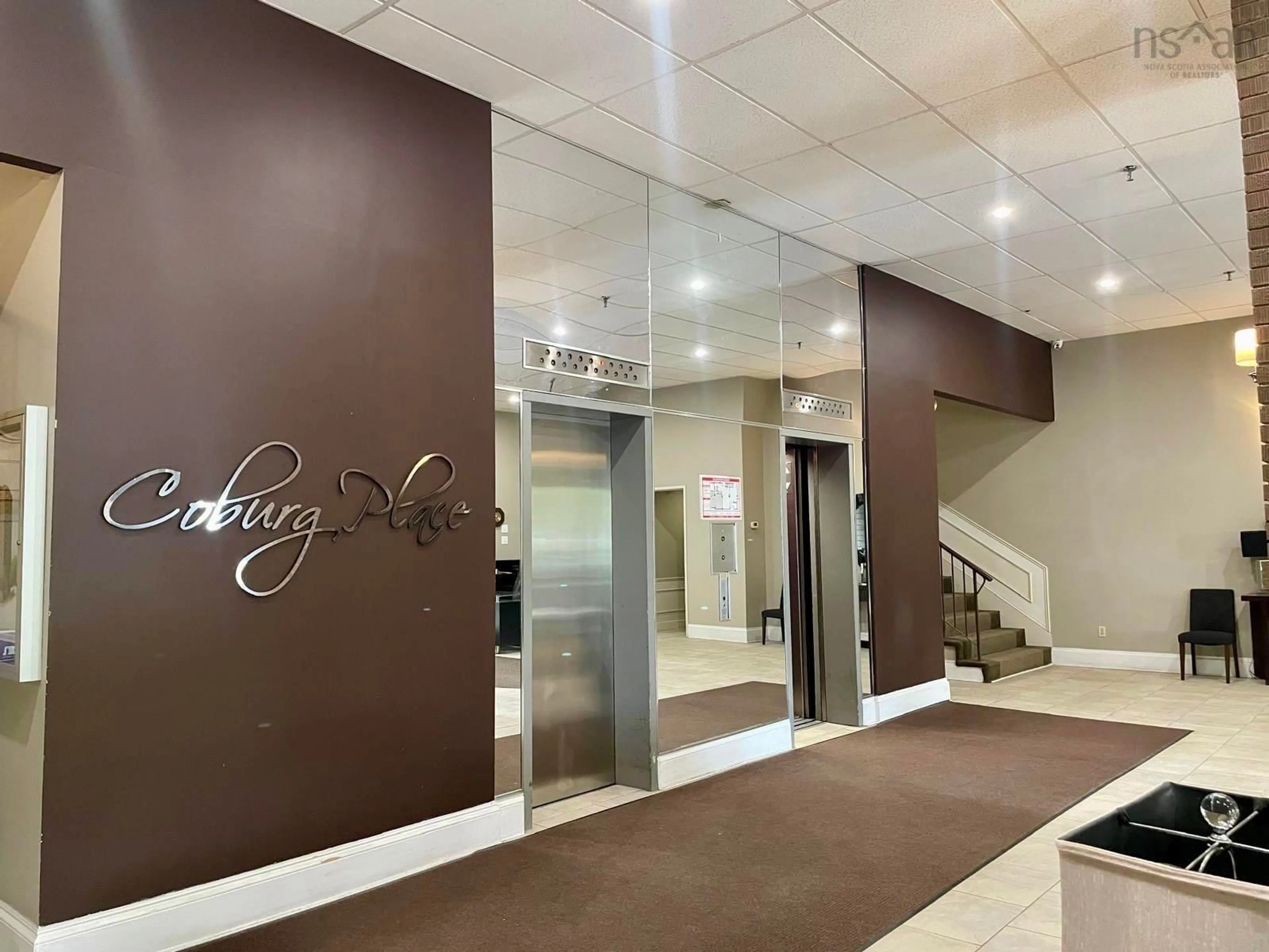 Indoor foyer for 6369 Coburg #505, Halifax Peninsula Nova Scotia B3H 4J7