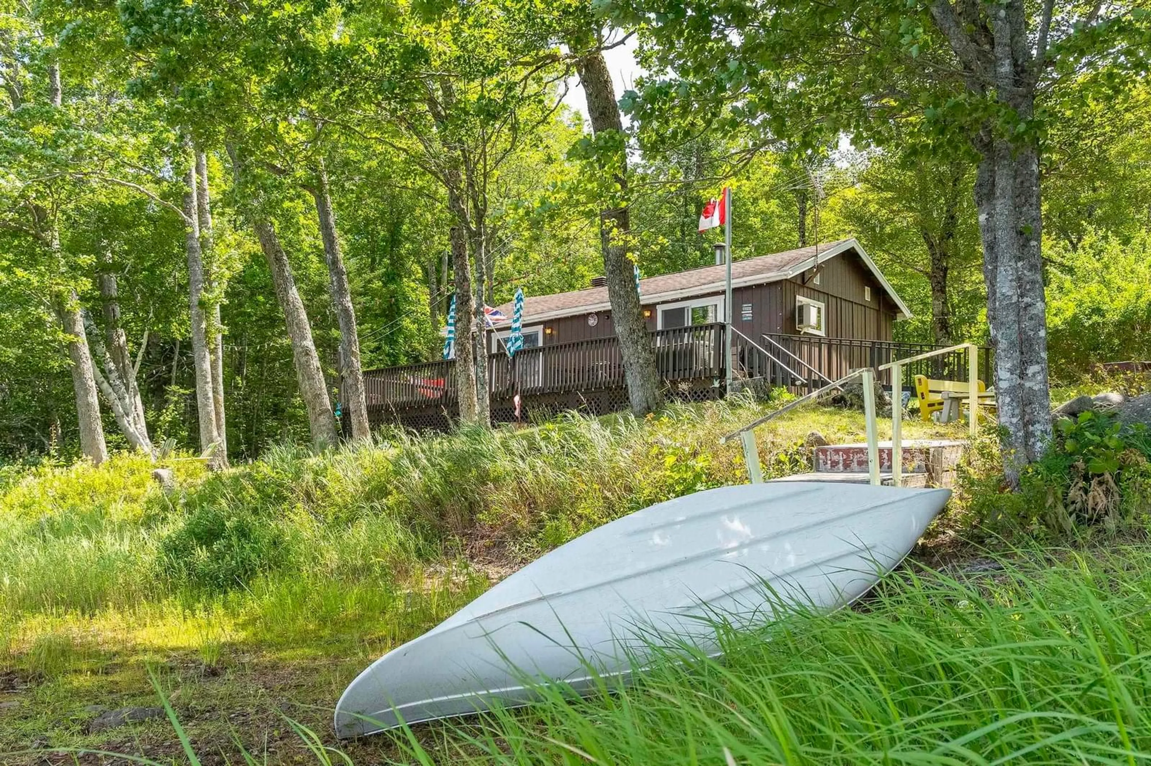 Patio, water/lake/river/ocean view for 40 Hide Away Lane, Crossburn Nova Scotia B0P 1C0