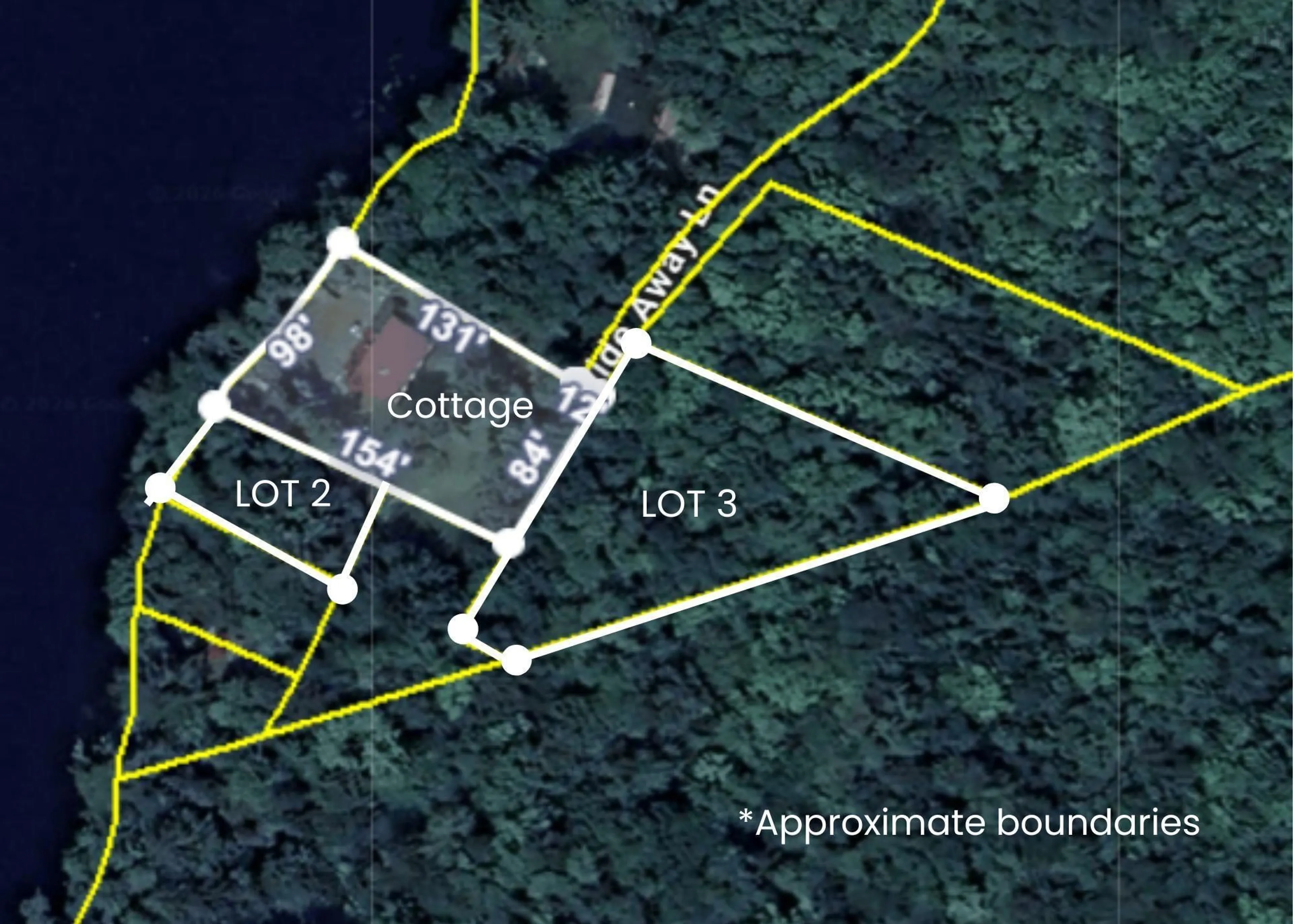 Picture of a map for 40 Hide Away Lane, Crossburn Nova Scotia B0P 1C0