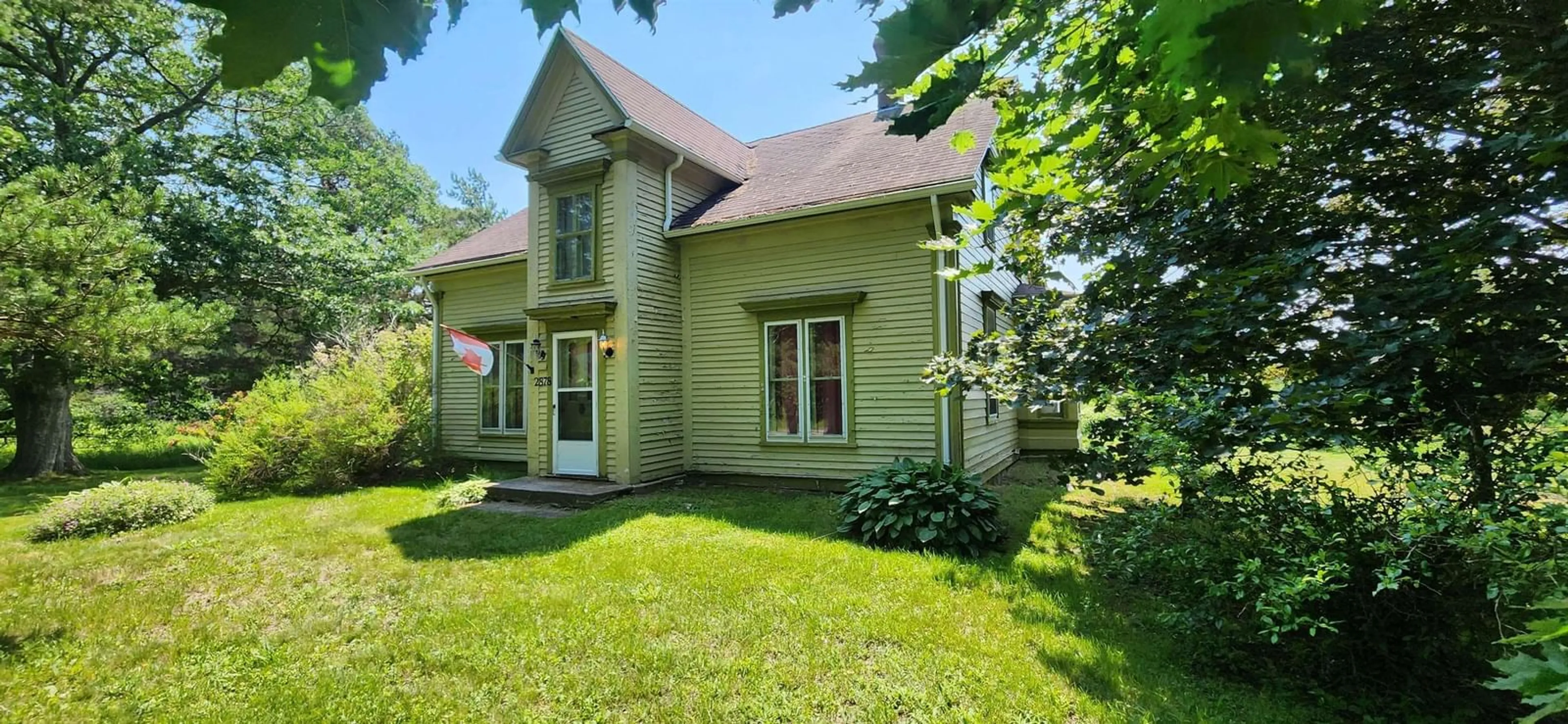 Home with brick exterior material, street for 2878 201 Hwy, Tupperville Nova Scotia B0S 1C0