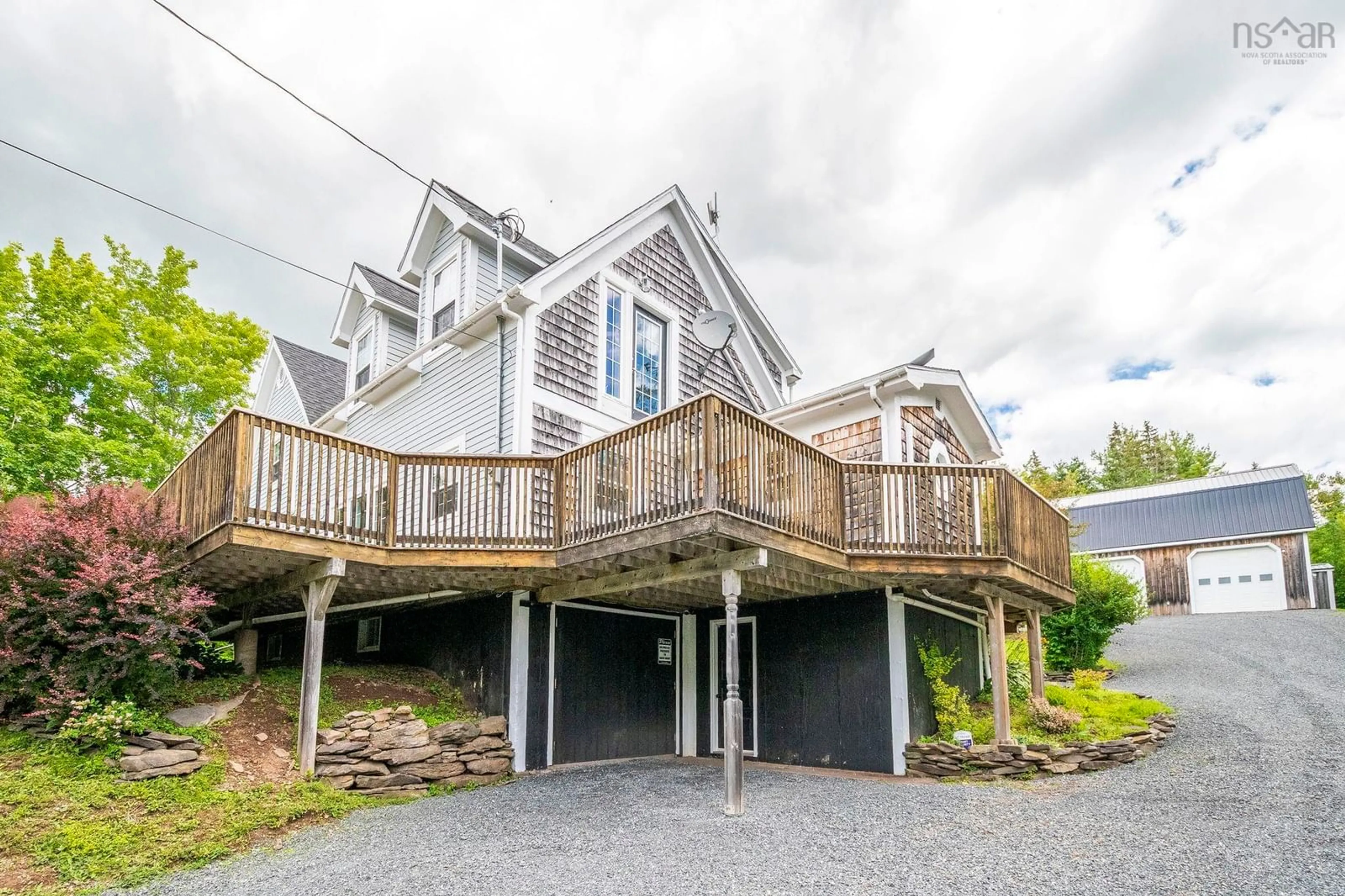 A pic from outside/outdoor area/front of a property/back of a property/a pic from drone, unknown for Middle River Road #1006, Rocklin Nova Scotia B0K 2A0