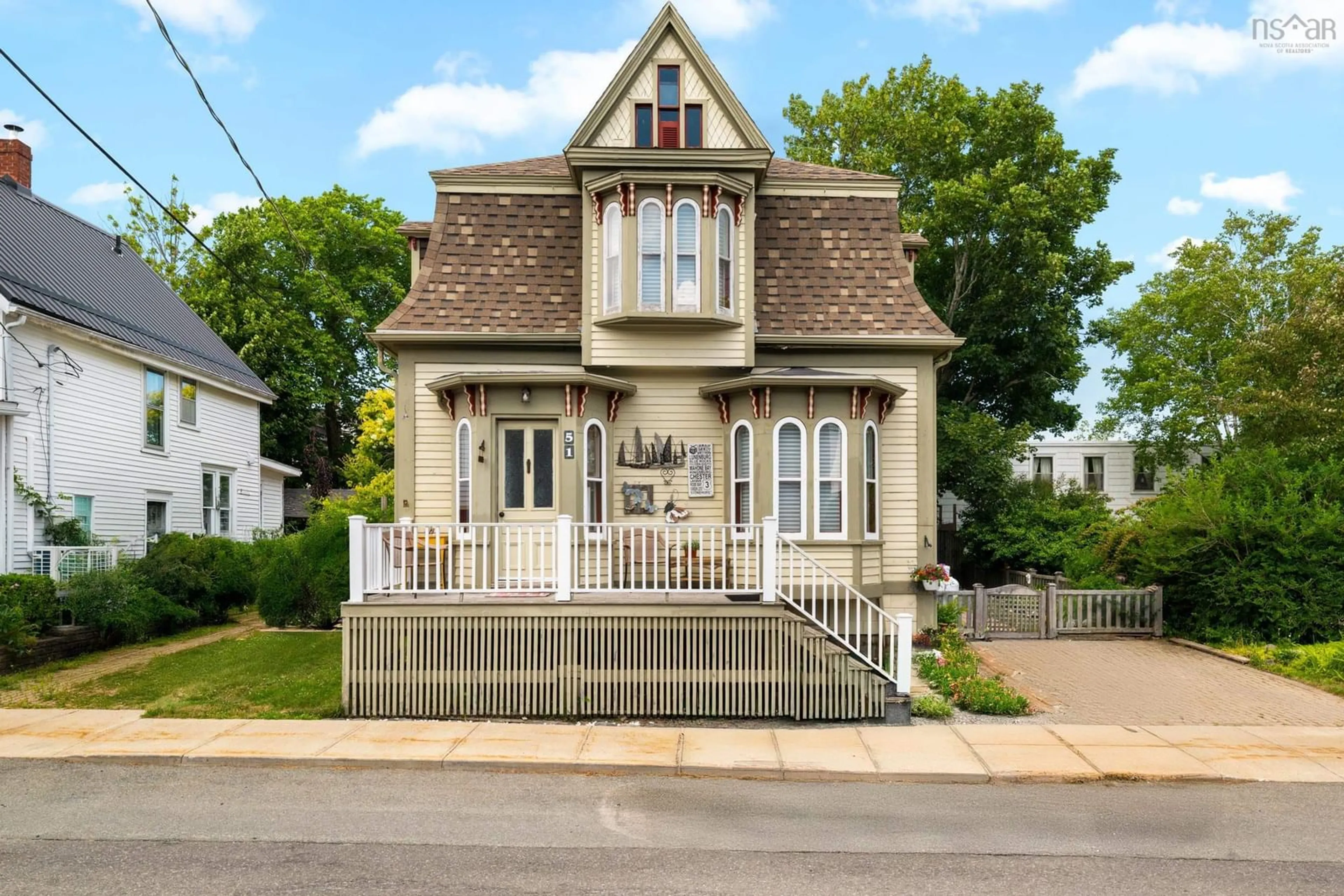 Home with brick exterior material, street for 51 Fox St, Lunenburg Nova Scotia B0J 2C0