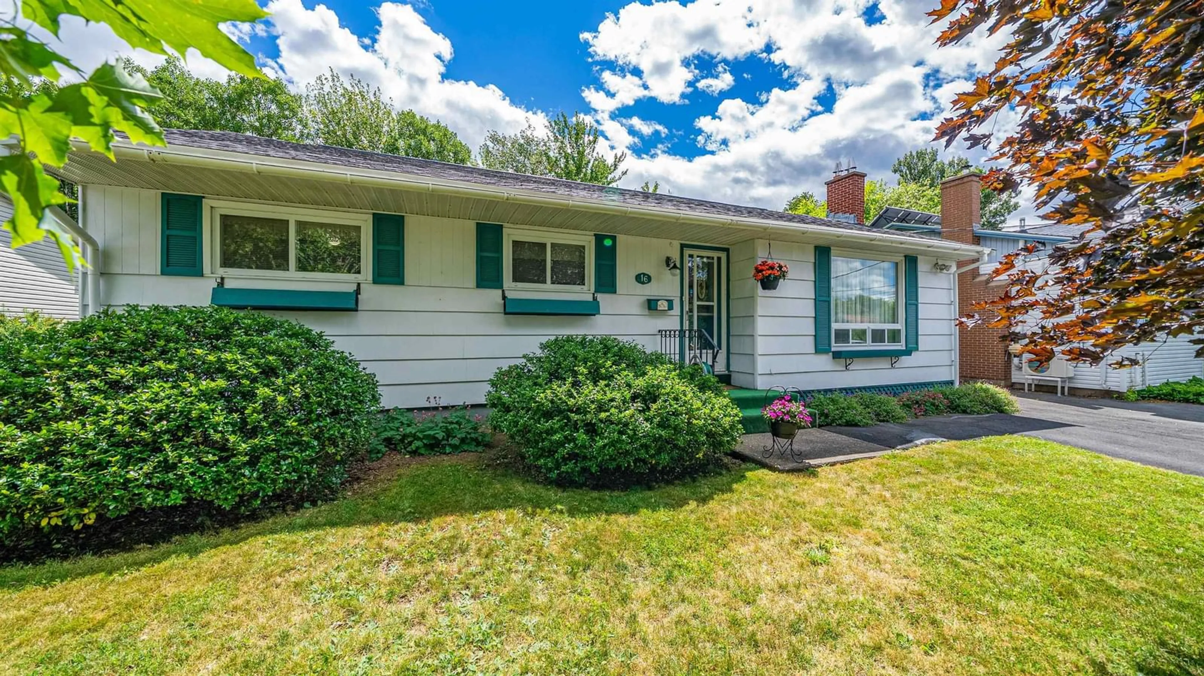 Home with vinyl exterior material, street for 16 Stonehaven Rd, Halifax Nova Scotia B3N 1G1