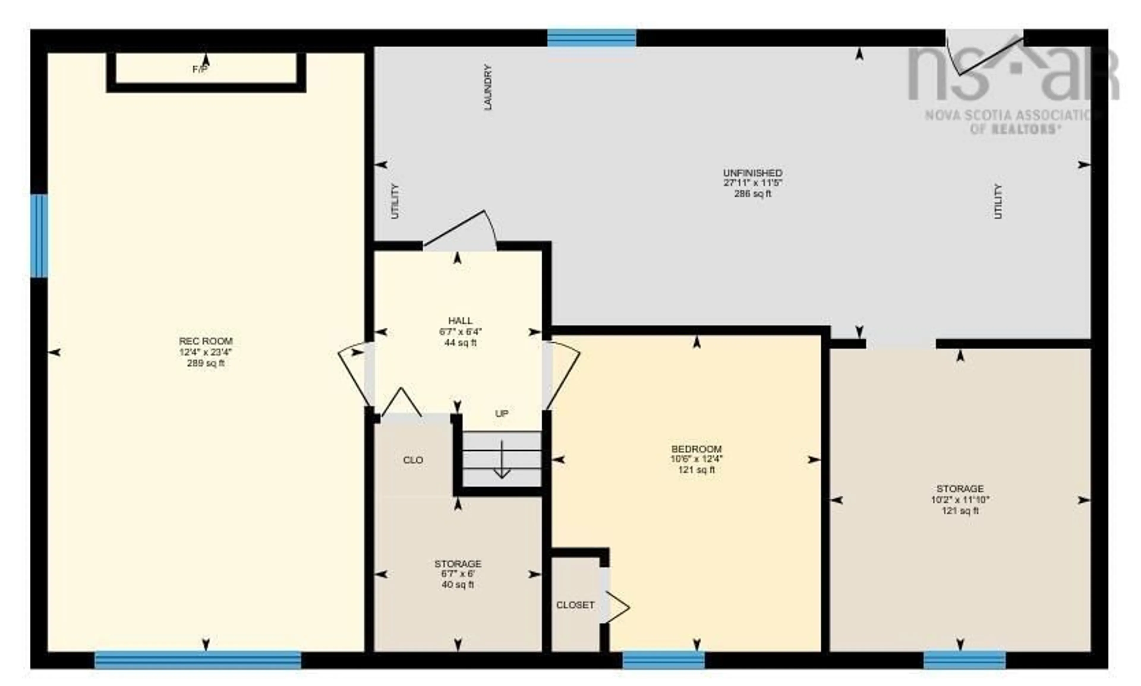 Floor plan for 14 Lake Road Rd, Conquerall Mills Nova Scotia B4V 6G2
