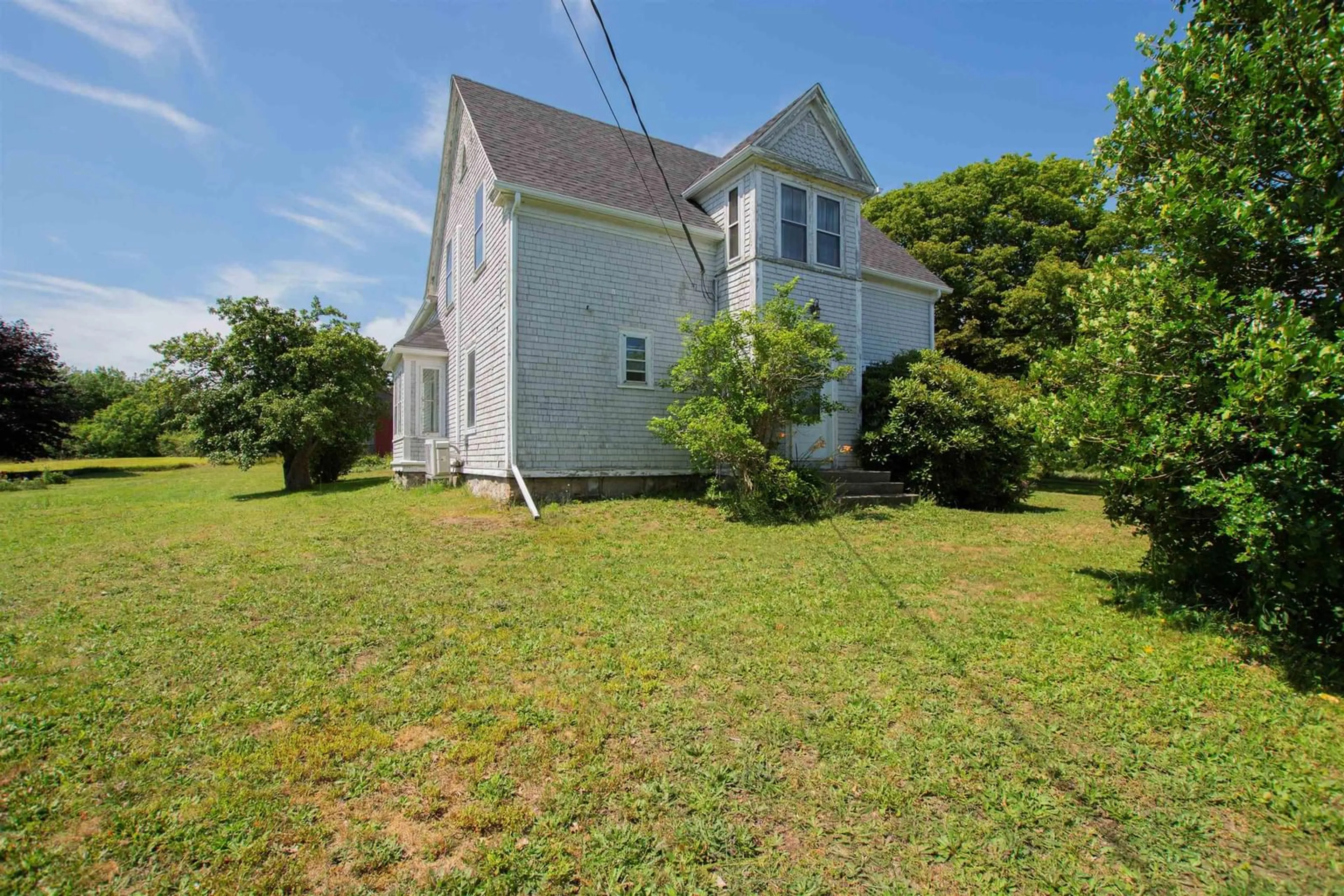 A pic from outside/outdoor area/front of a property/back of a property/a pic from drone, building for 8924 Highway 3, Pleasant Lake Nova Scotia B5A 5J9