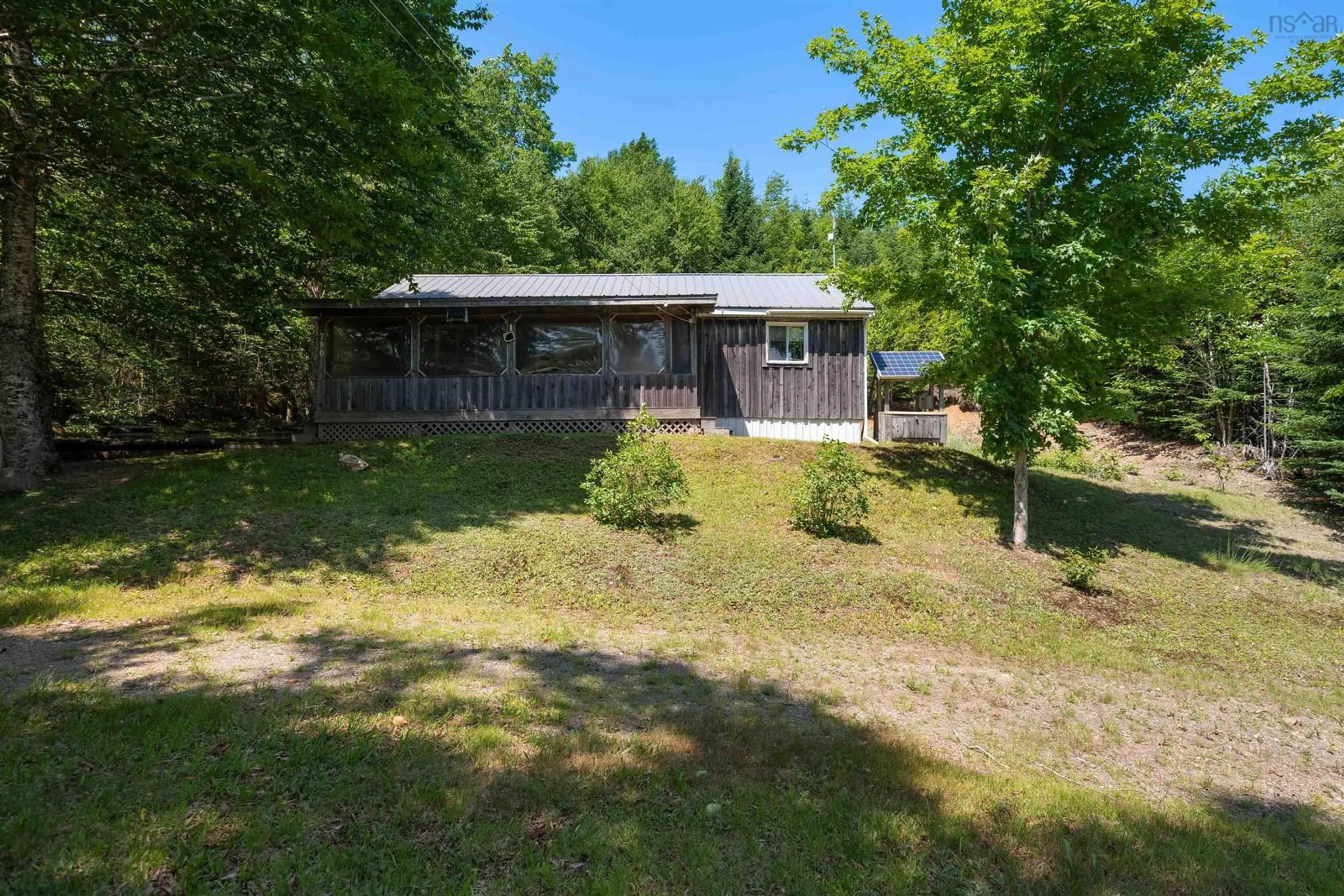 A pic from outside/outdoor area/front of a property/back of a property/a pic from drone, water/lake/river/ocean view for 790 Old Debert Rd, Byers Lake Nova Scotia B0K 1V0
