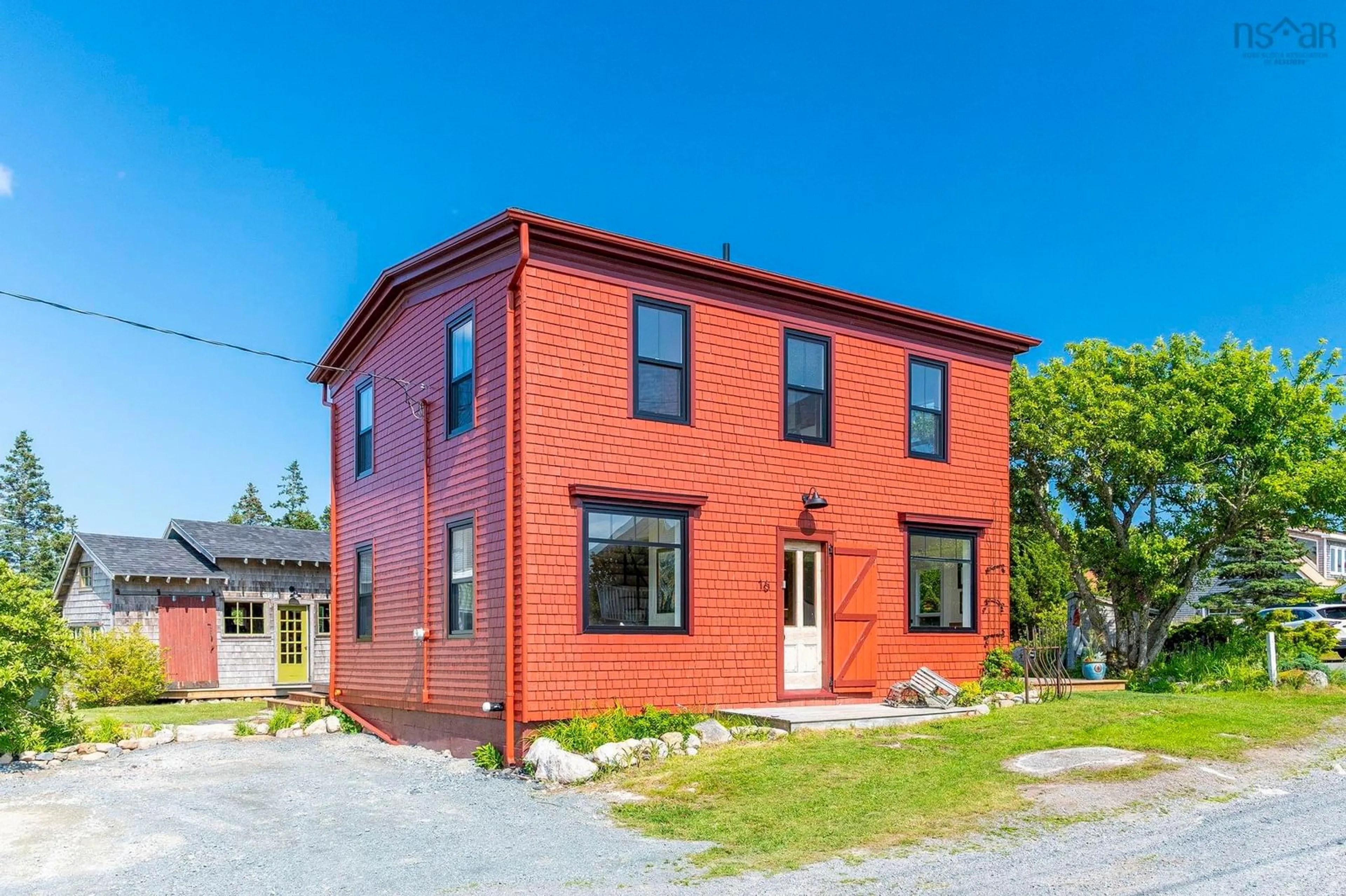 Home with brick exterior material, building for 16 Gus Flemming Dr, Ketch Harbour Nova Scotia B3V 1K5