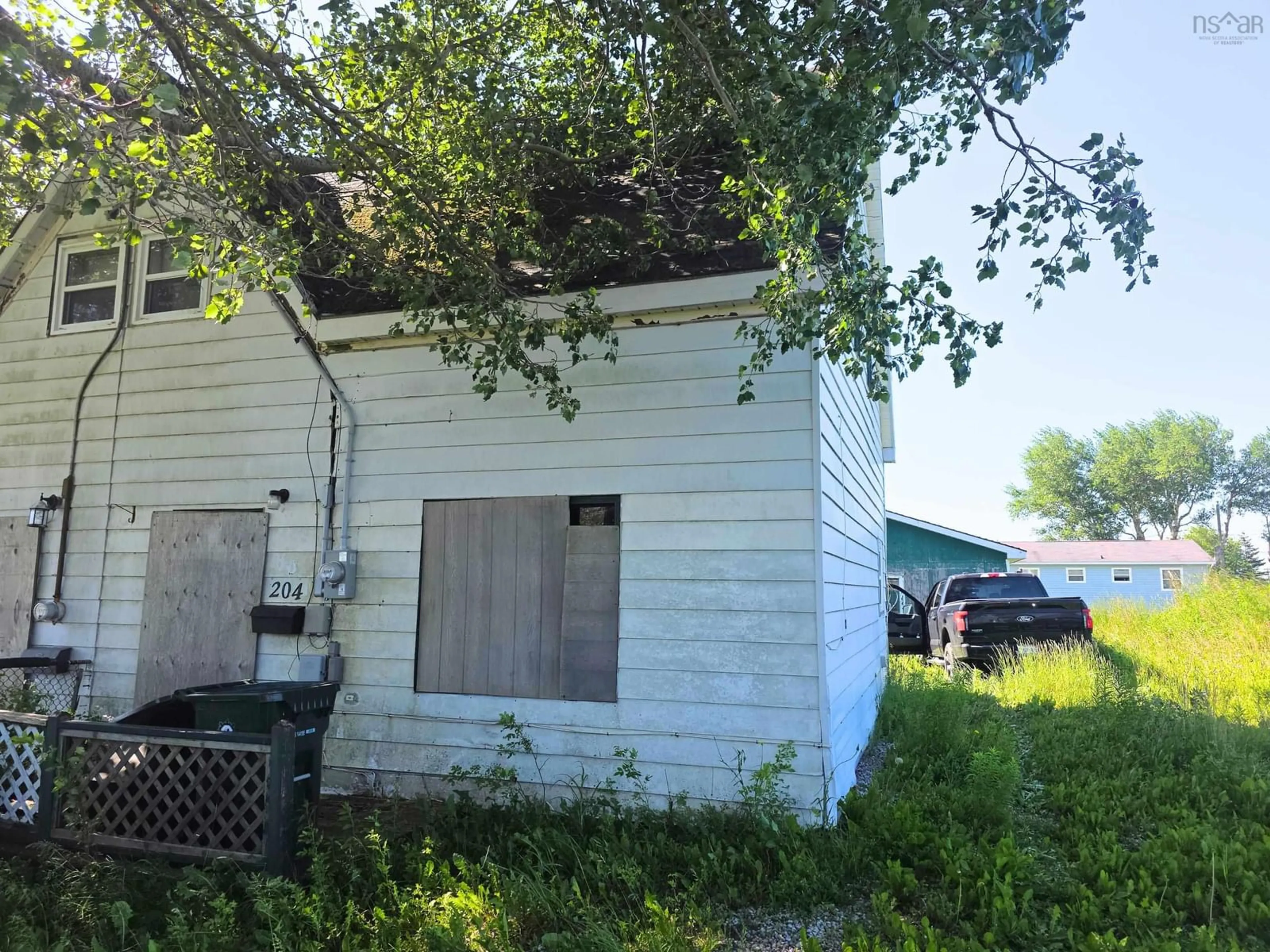Shed for 204 Mansfield St, Glace Bay Nova Scotia B1A 3N8