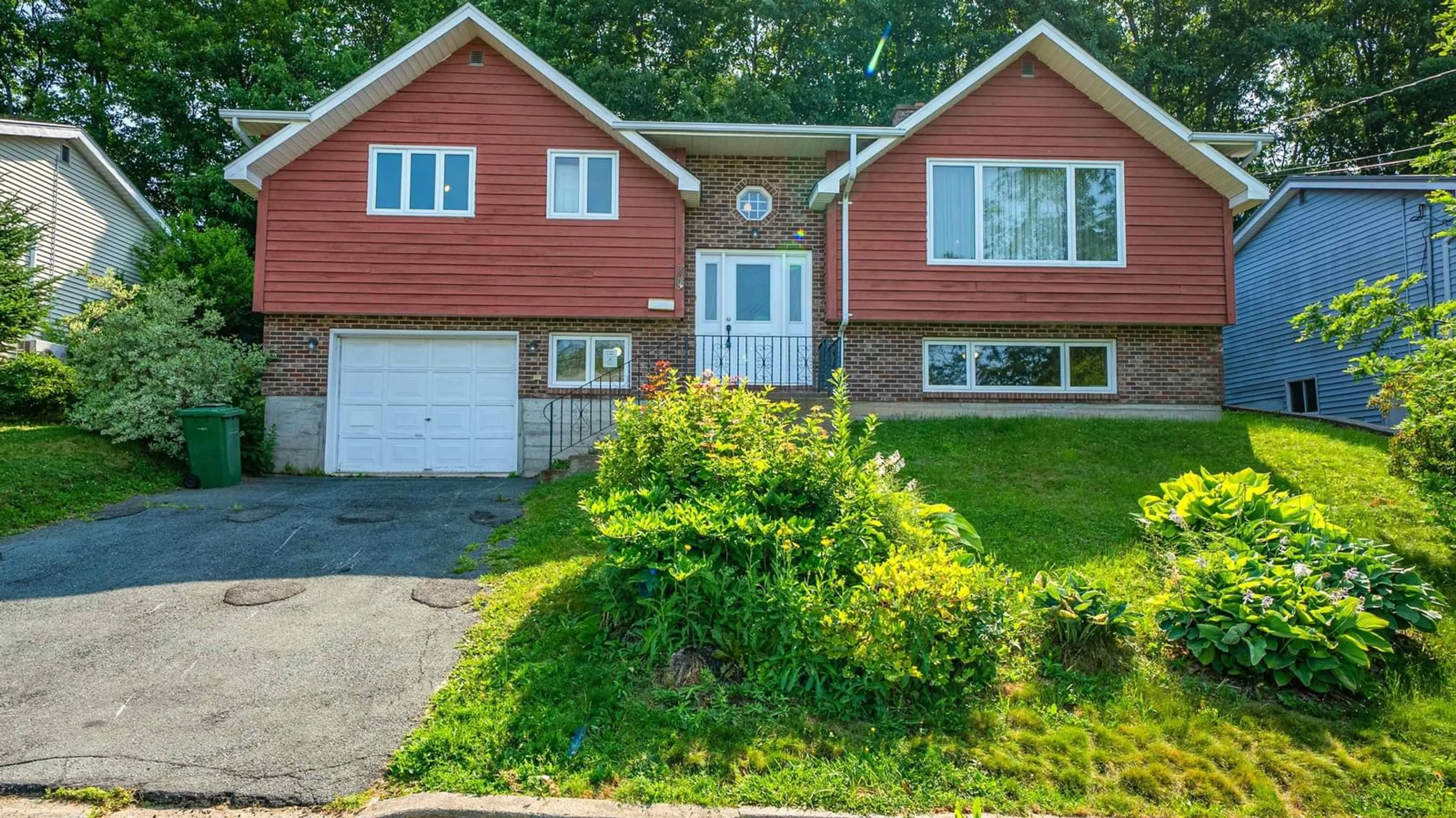 Home with vinyl exterior material, street for 79 Riverview Cres, Bedford Nova Scotia B4A 2X5