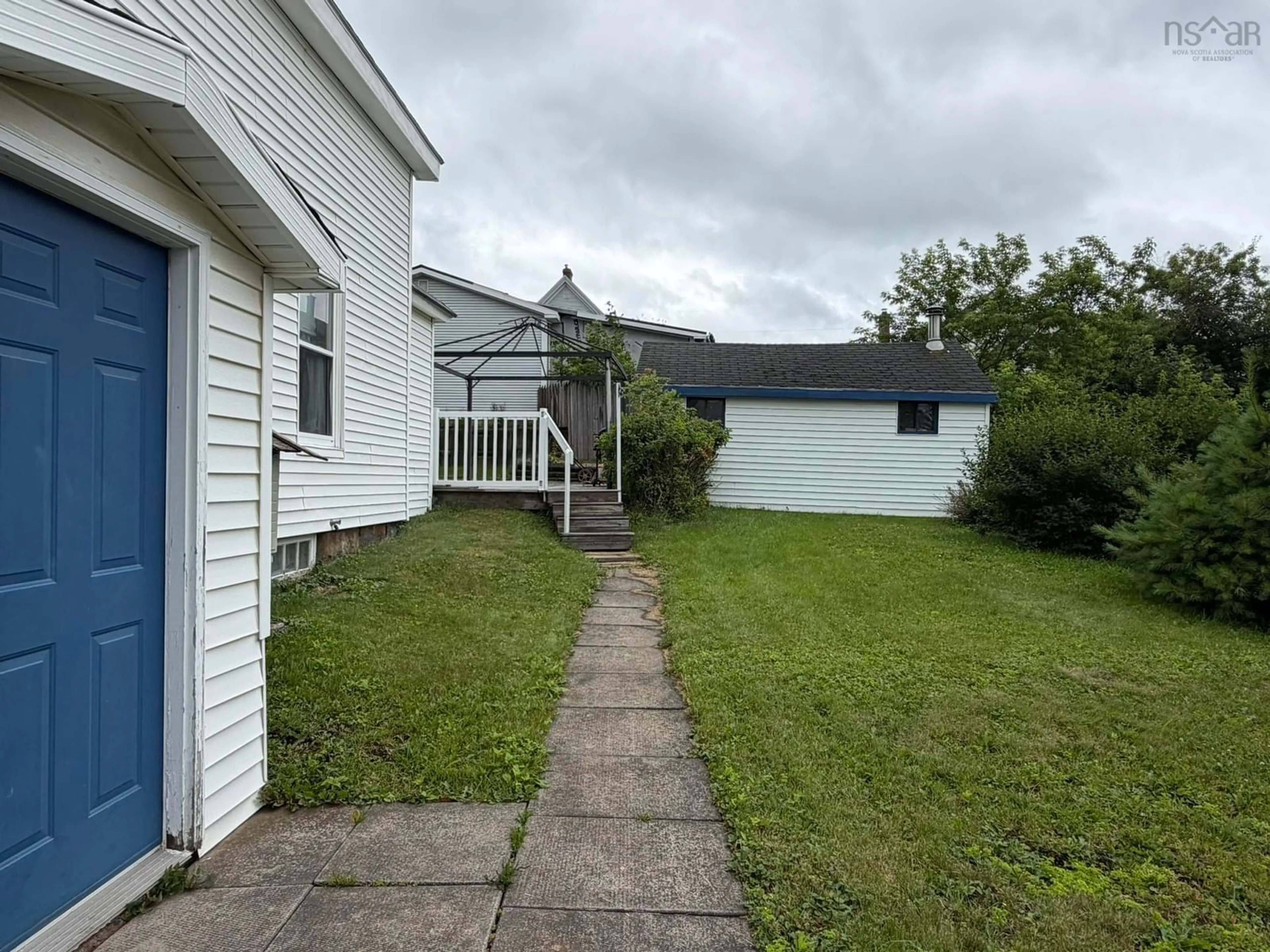 A pic from outside/outdoor area/front of a property/back of a property/a pic from drone, street for 416 Pleasant St, New Glasgow Nova Scotia B2H 2Z3