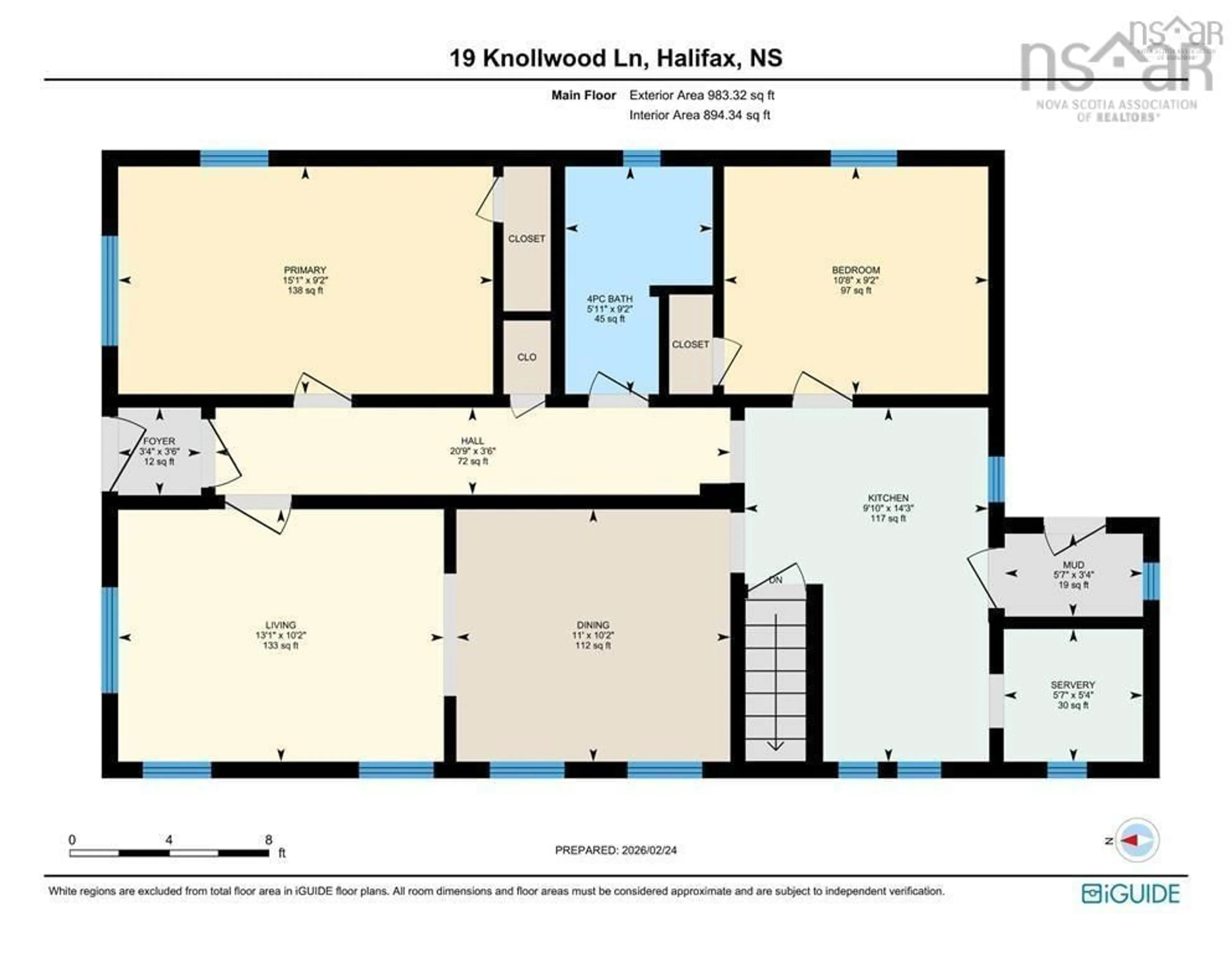 Floor plan for 19/21 Knollwood Lane, Halifax Nova Scotia B3N 1X1