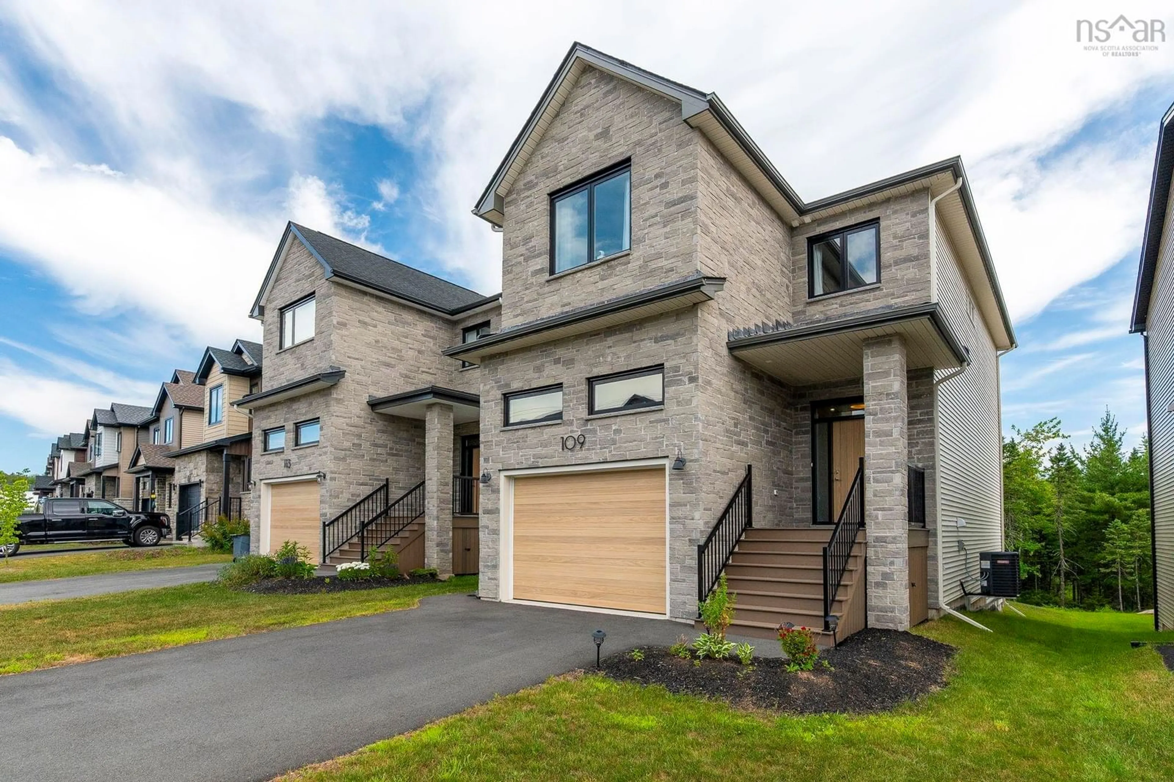 Home with brick exterior material, street for 109 Puncheon Way, Bedford Nova Scotia B4B 2L1