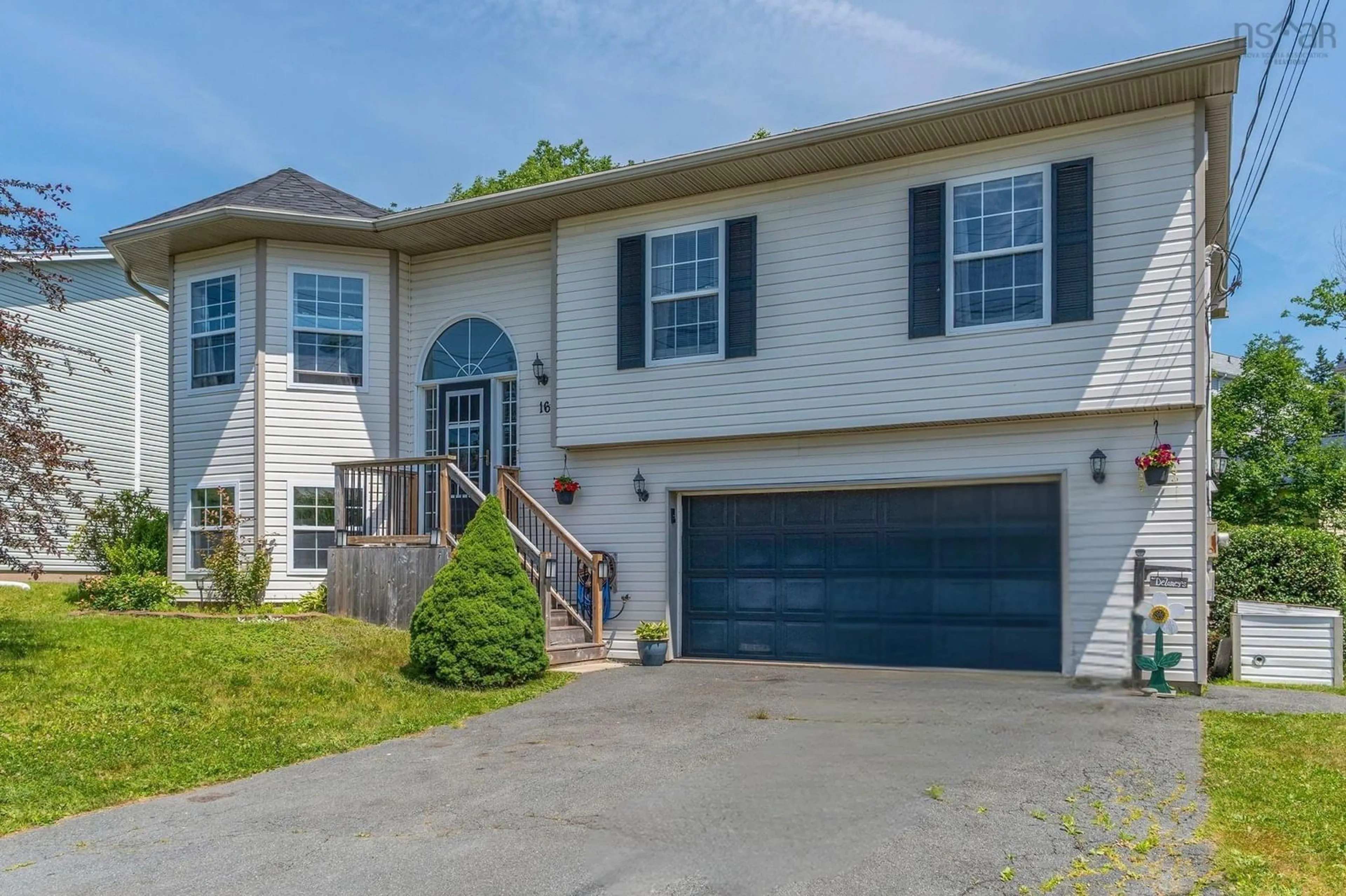Home with vinyl exterior material, street for 16 Quindora Cres, Dartmouth Nova Scotia B2W 6G3