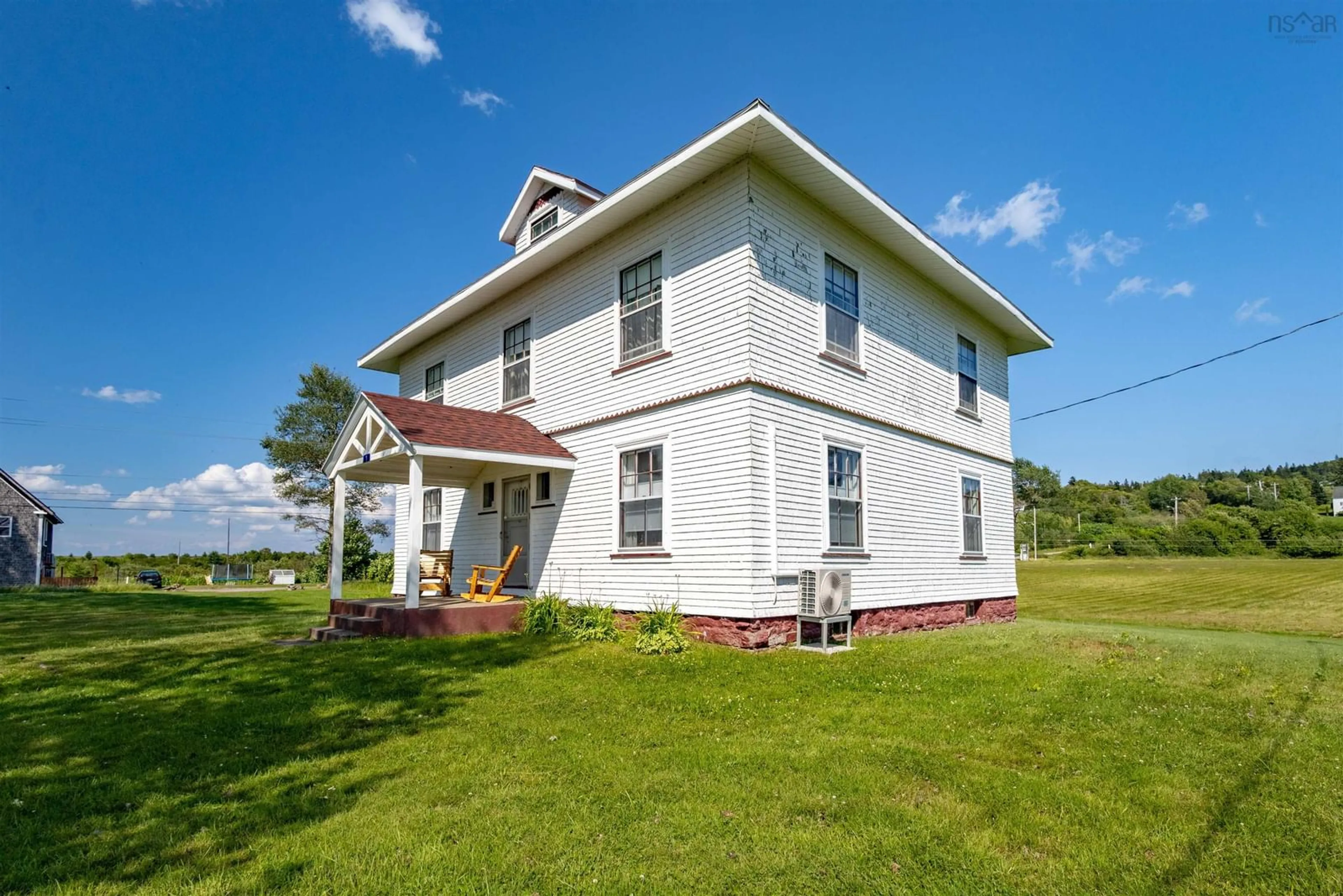 Home with vinyl exterior material, building for 1 Derby Point Rd, Grand Narrows Nova Scotia B1T 1E1