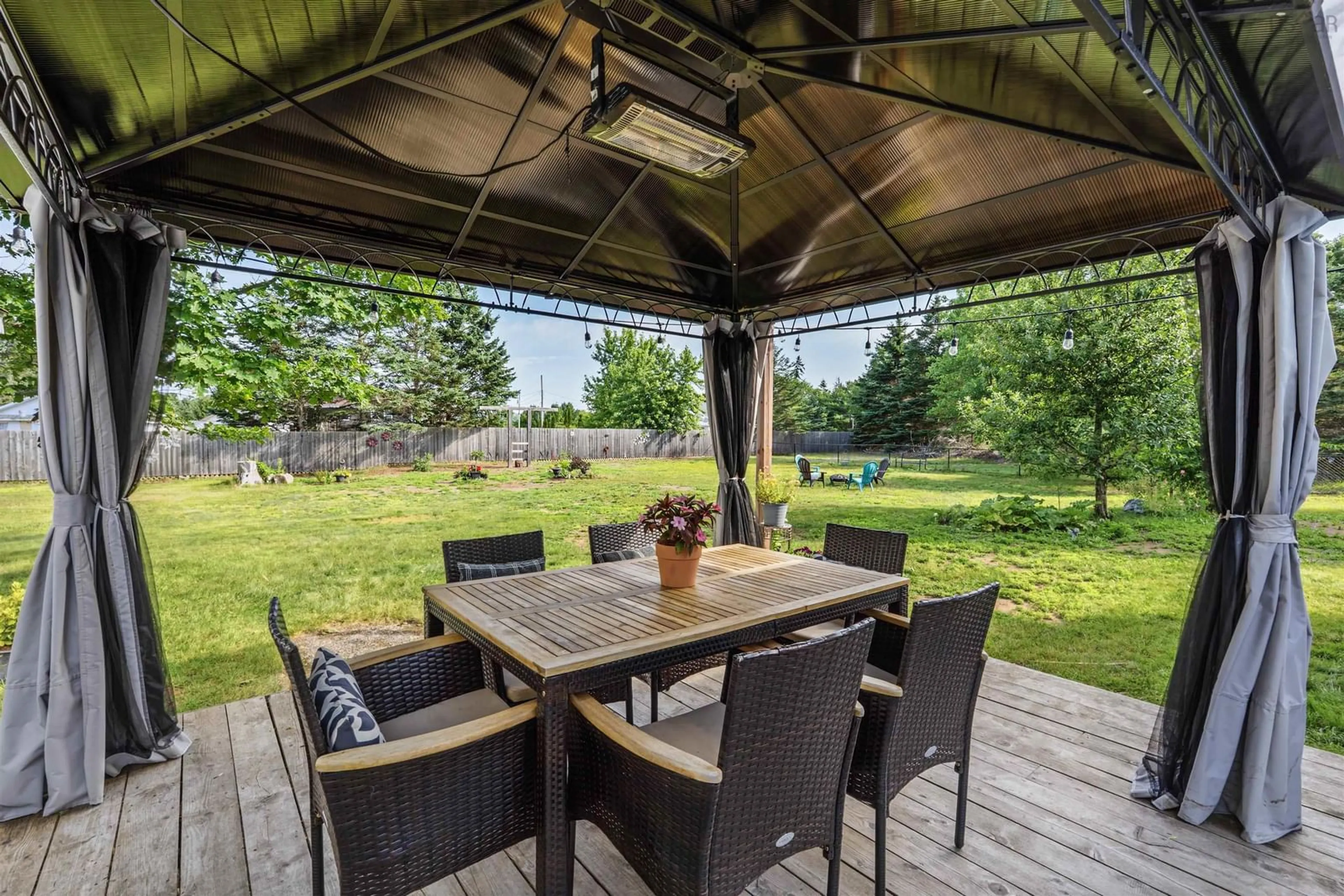 Patio, water/lake/river/ocean view for 15085 Highway 1, Wilmot Nova Scotia B0P 1W0