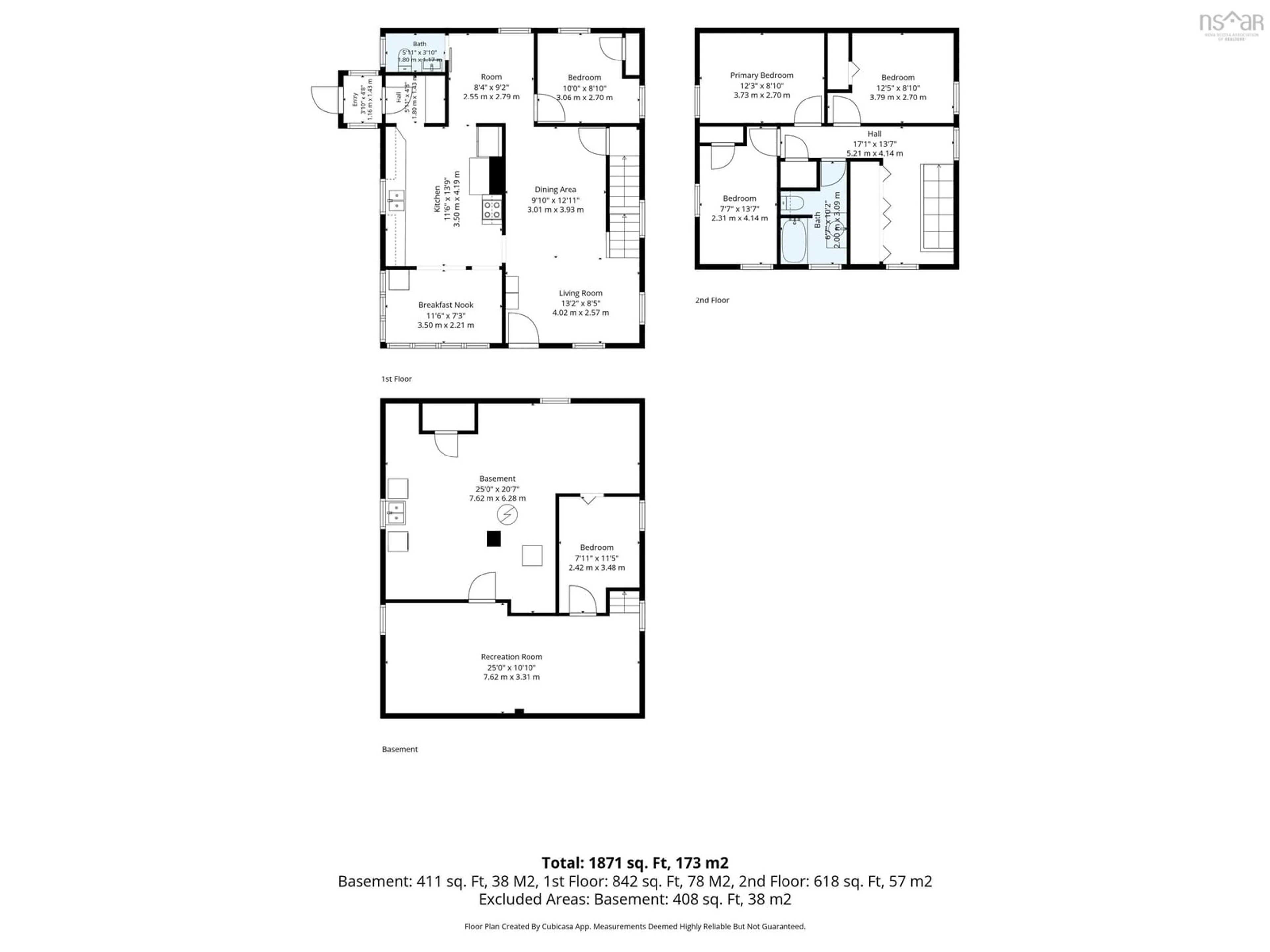 Floor plan for 15085 Highway 1, Wilmot Nova Scotia B0P 1W0