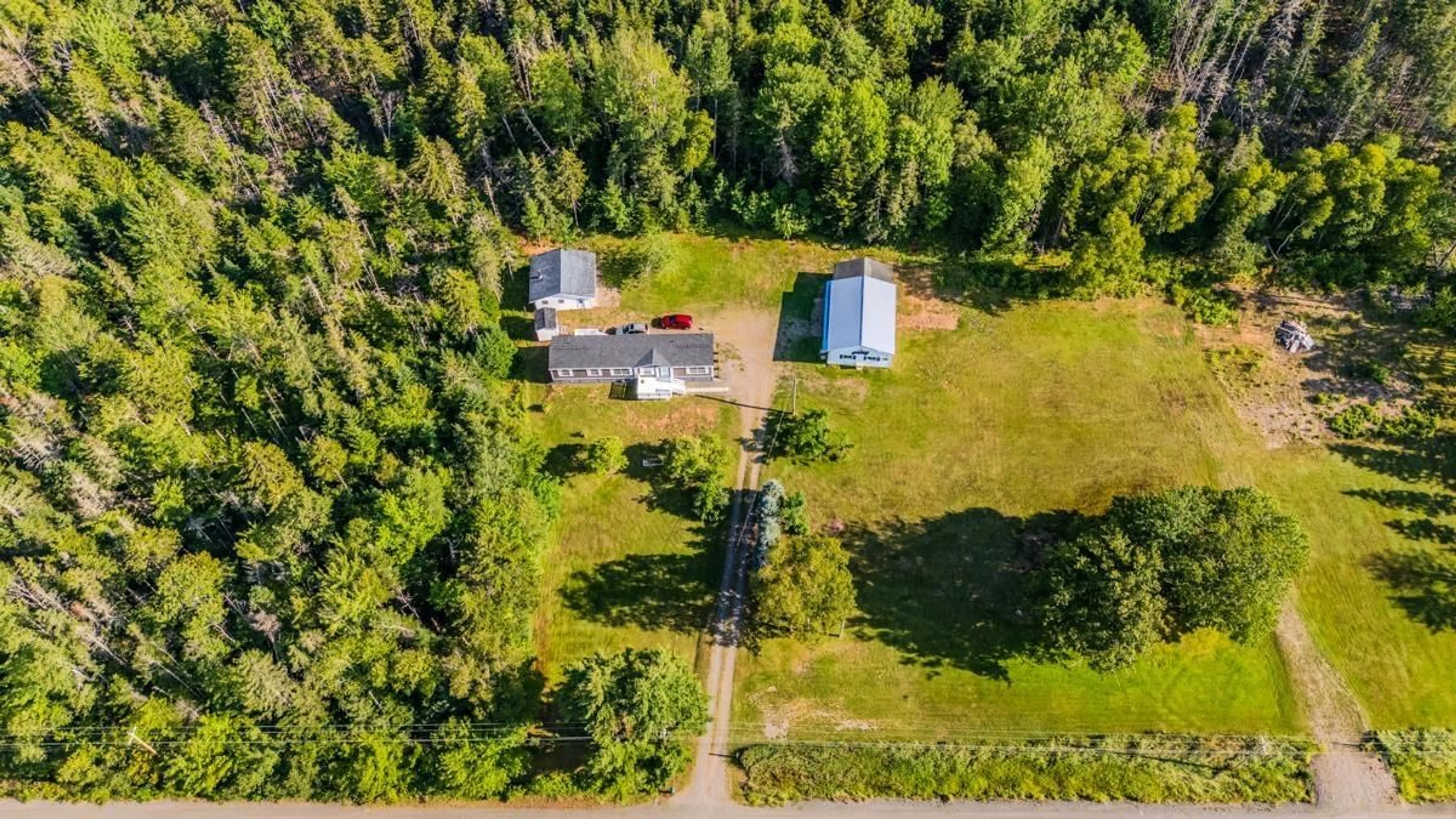 A pic from outside/outdoor area/front of a property/back of a property/a pic from drone, unknown for 5328 Hwy 2 Hwy, Bass River Nova Scotia B0M 1B0