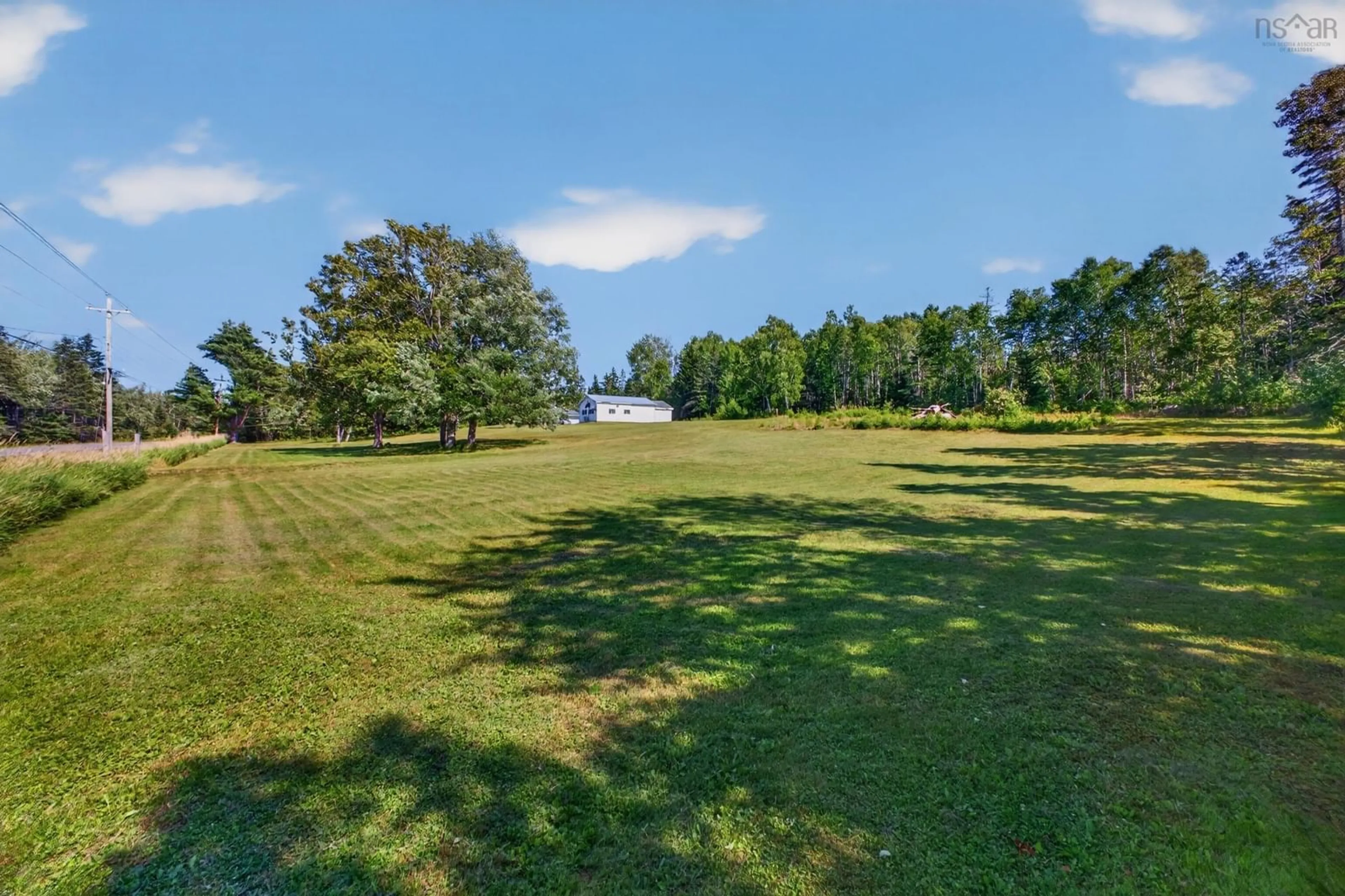 A pic from outside/outdoor area/front of a property/back of a property/a pic from drone, water/lake/river/ocean view for 5328 Hwy 2 Hwy, Bass River Nova Scotia B0M 1B0