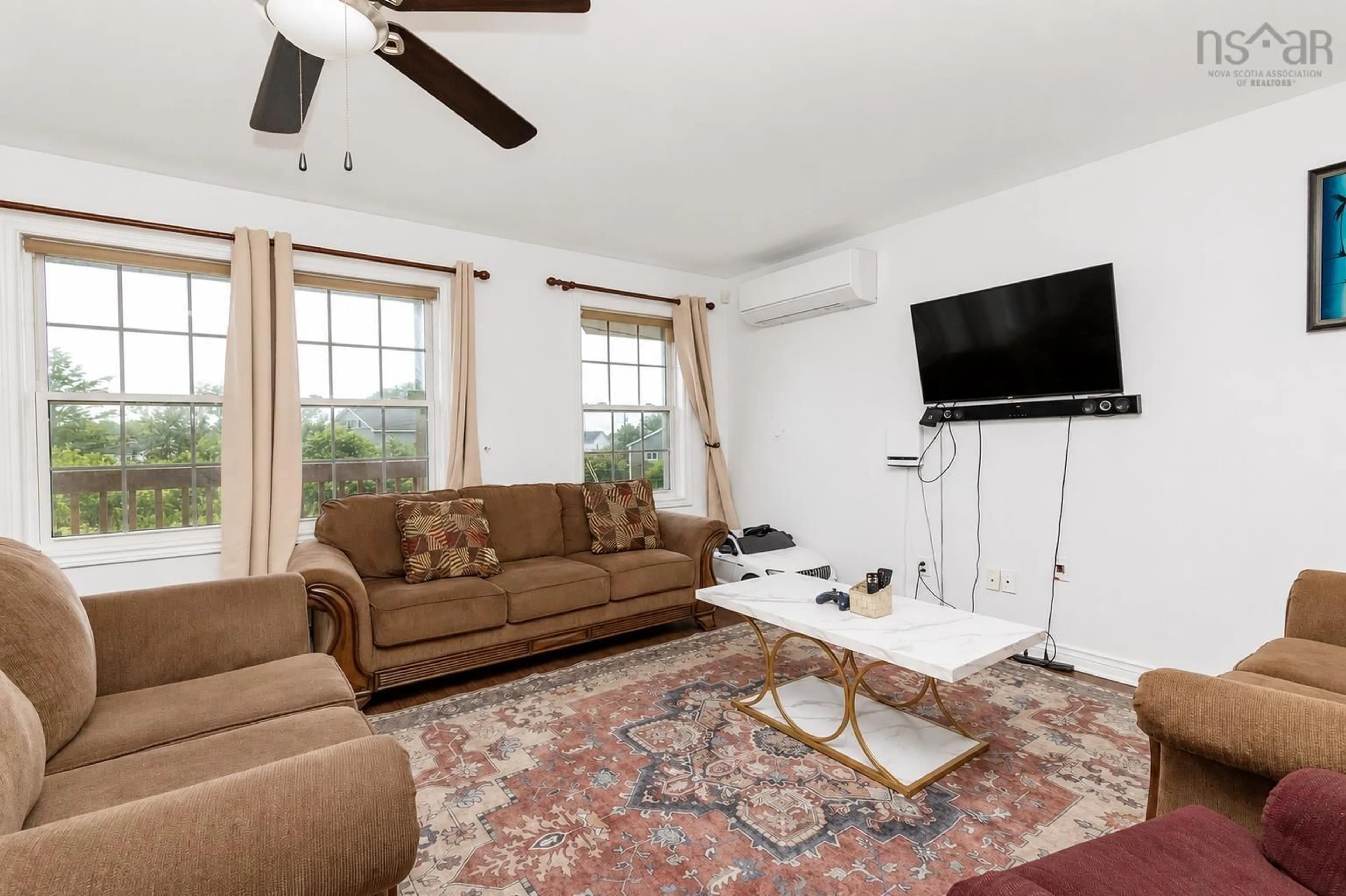 Living room with furniture, unknown for 16 Water St, Glace Bay Nova Scotia B1A 1R3