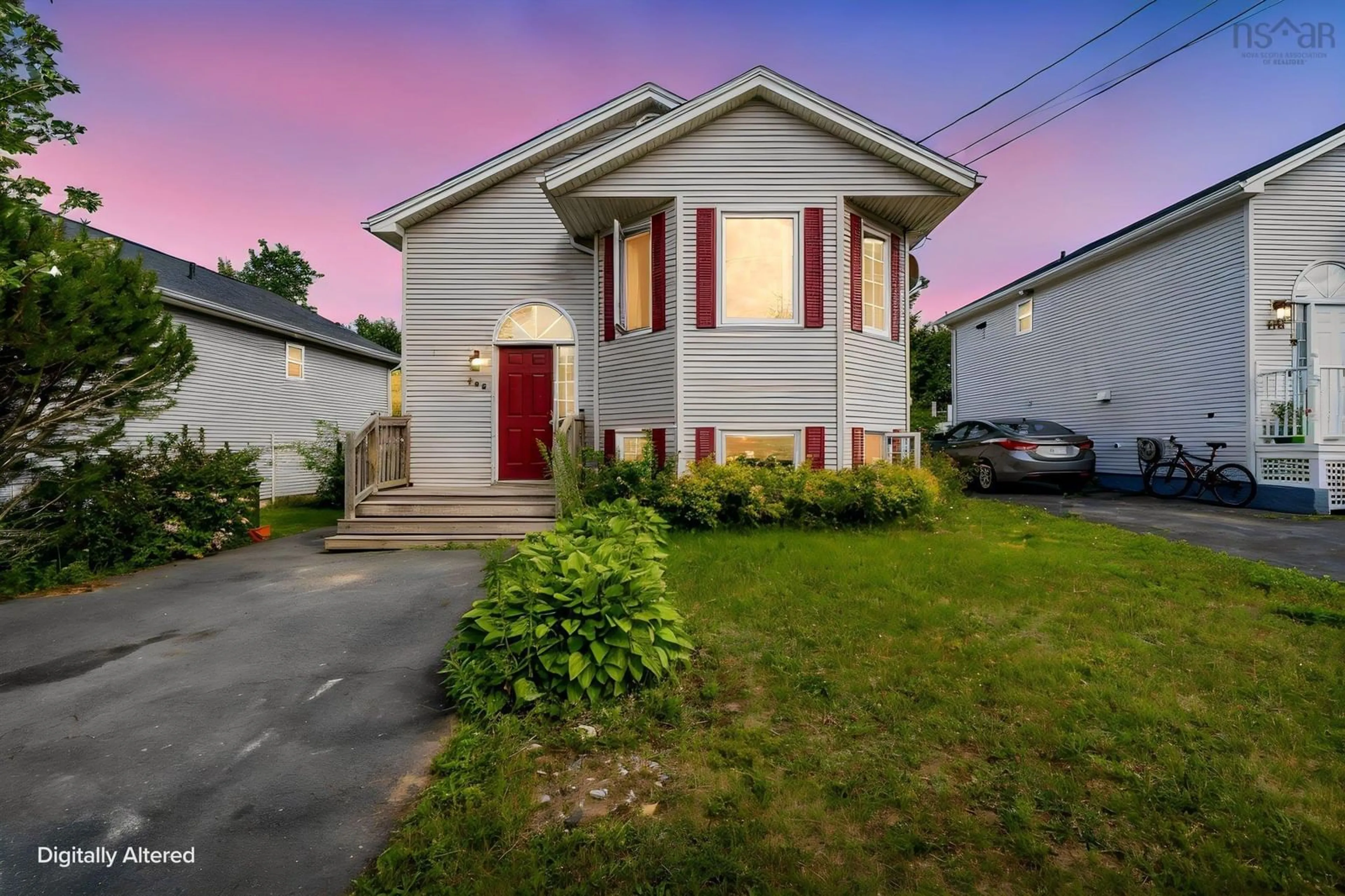 Home with vinyl exterior material, street for 106 Jeep Cres, Eastern Passage Nova Scotia B3G 1P3