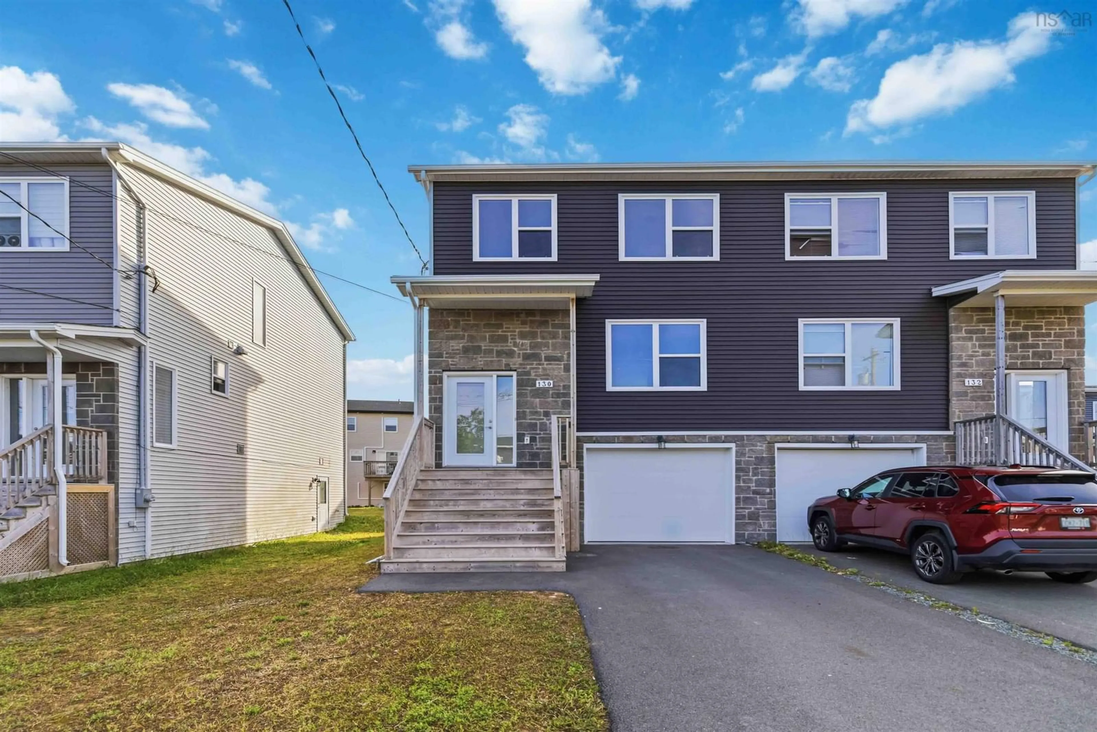 Home with vinyl exterior material, street for 130 Cortland Ridge, Spryfield Nova Scotia B3R 0G6