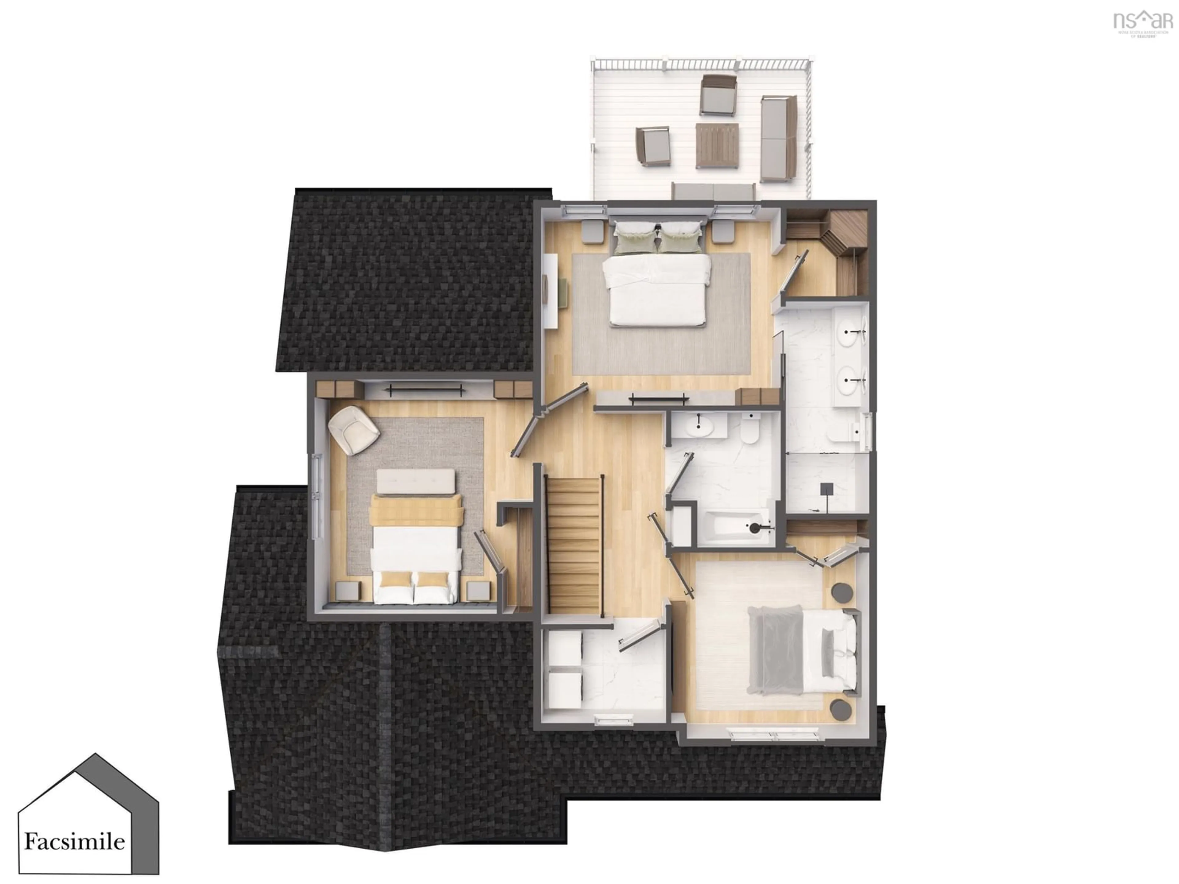 Floor plan for Unit 1 Axehill Crt, Upper Tantallon Nova Scotia B3Z 1M5