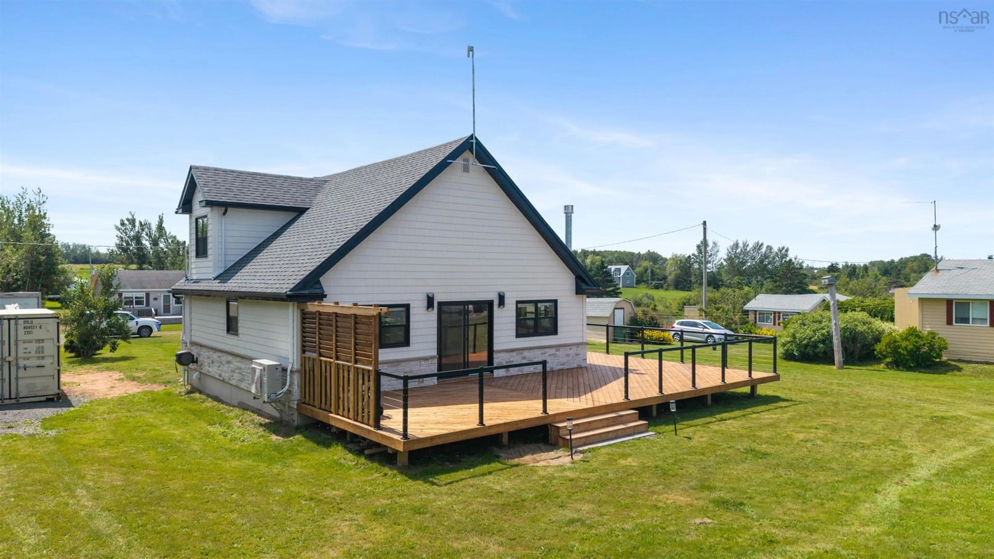 A pic from outside/outdoor area/front of a property/back of a property/a pic from drone, building for 37 Reid Dr, Gulf Shore Nova Scotia B0K 1L0