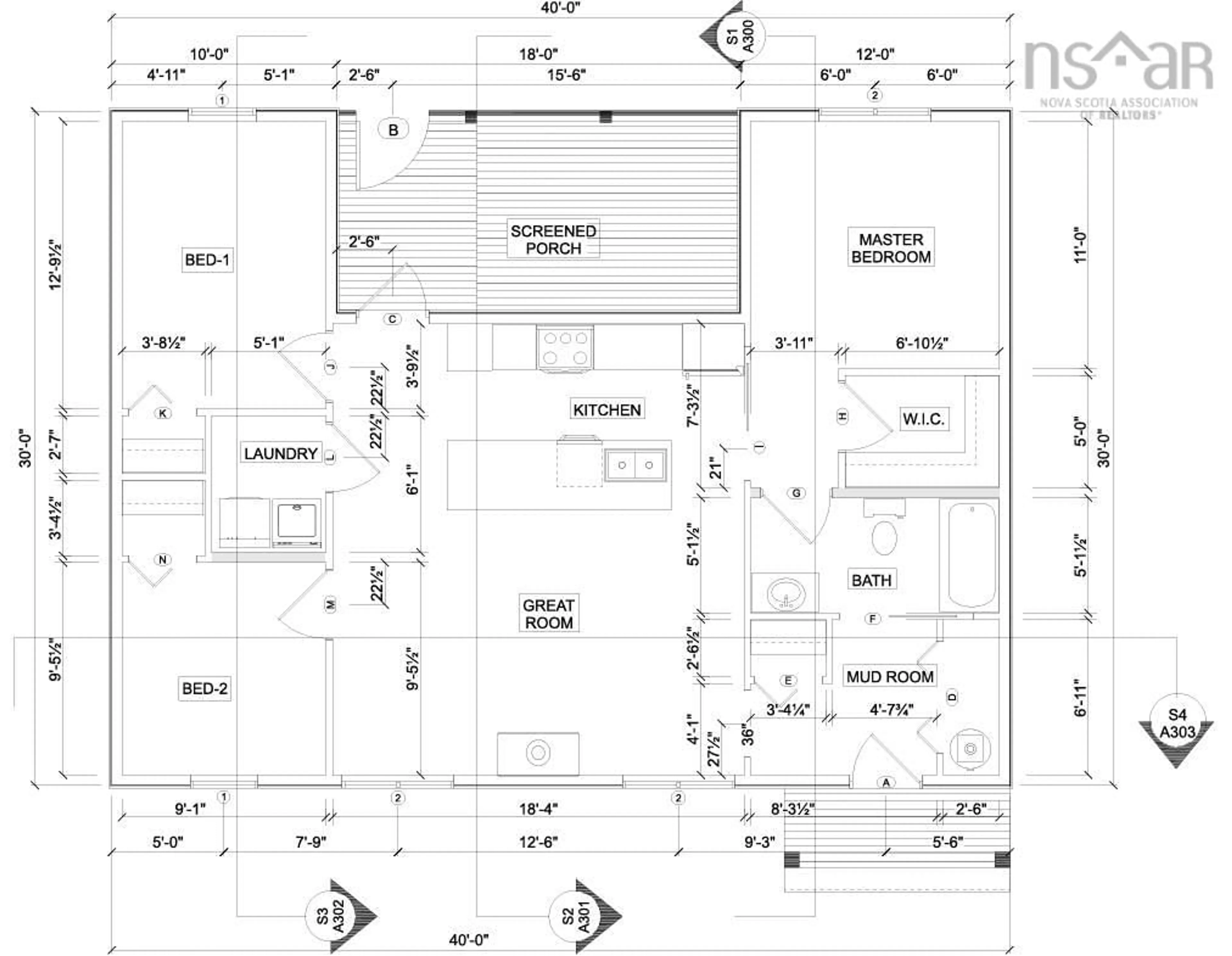 Floor plan for 150 John Rieser Dr, Petite Rivière Nova Scotia B4V 9E3