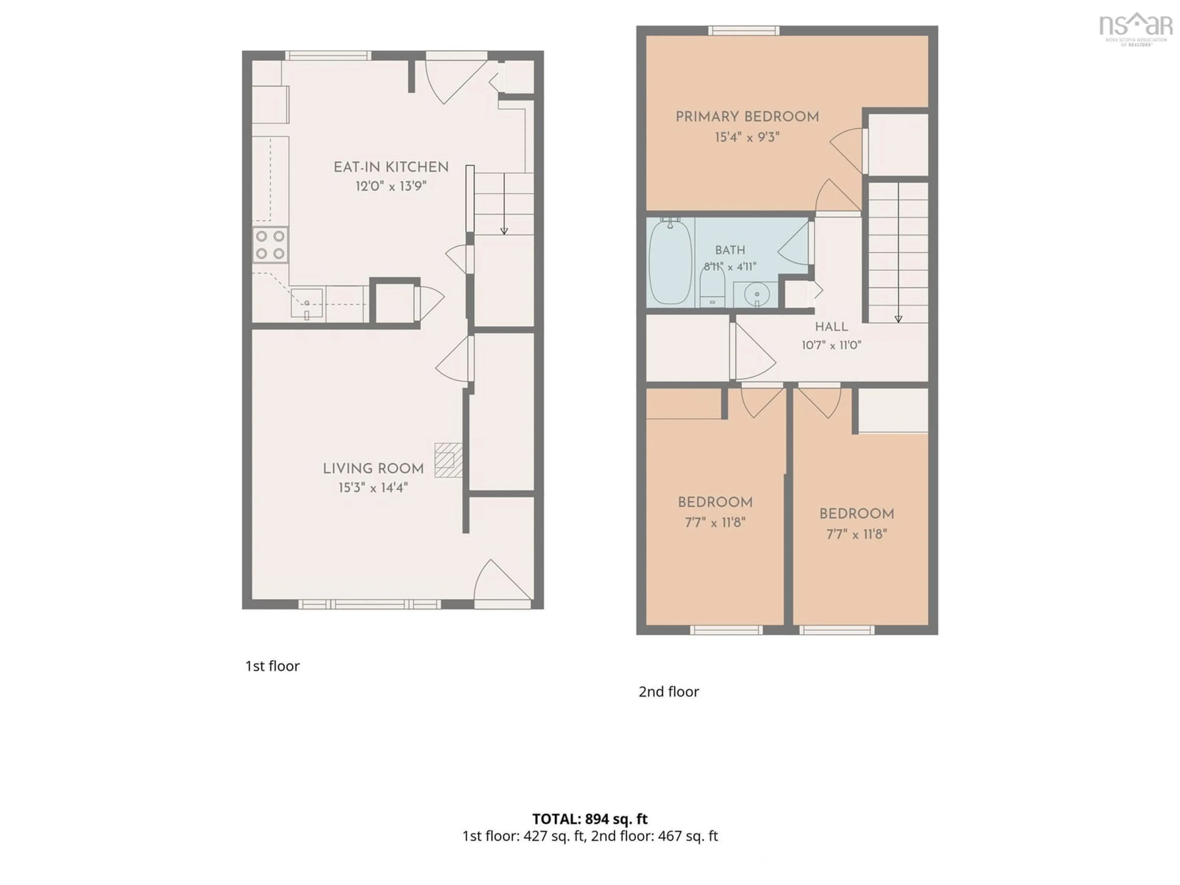 Floor plan for 103 Bromley Rd, Halifax Nova Scotia B3P 2L6