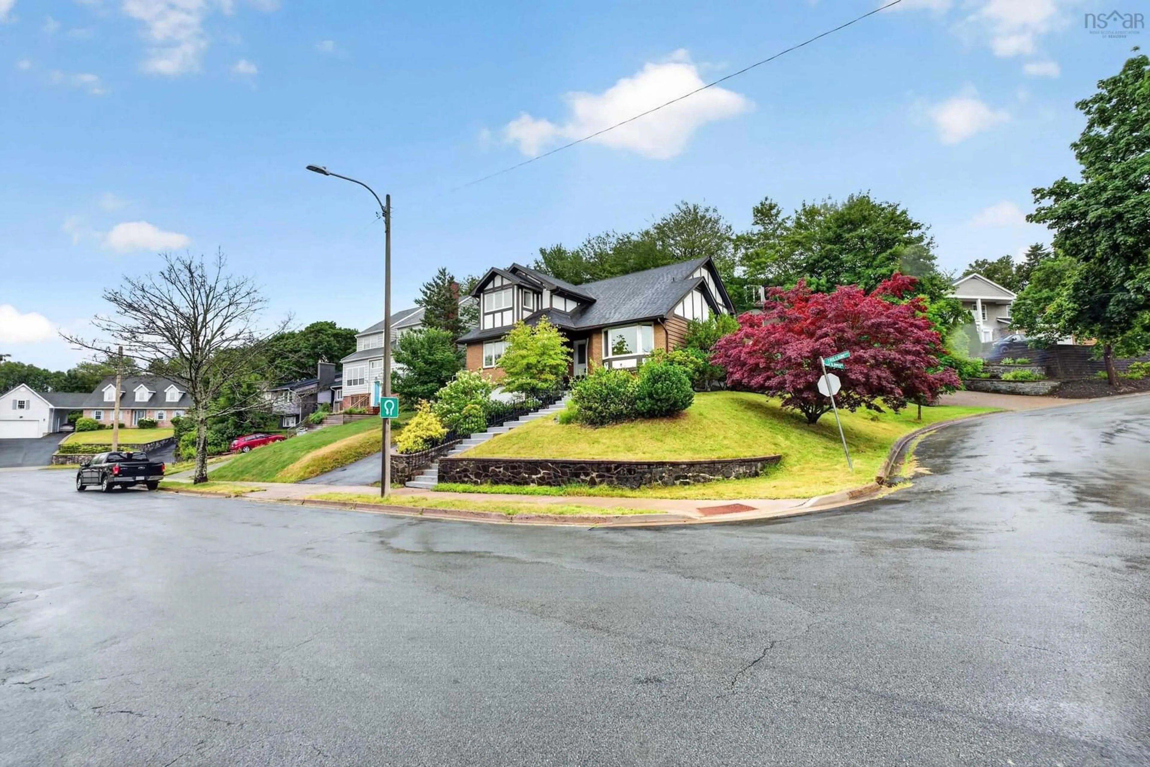 A pic from outside/outdoor area/front of a property/back of a property/a pic from drone, street for 3 Trillium Terr, Clayton Park Nova Scotia B3M 3P5