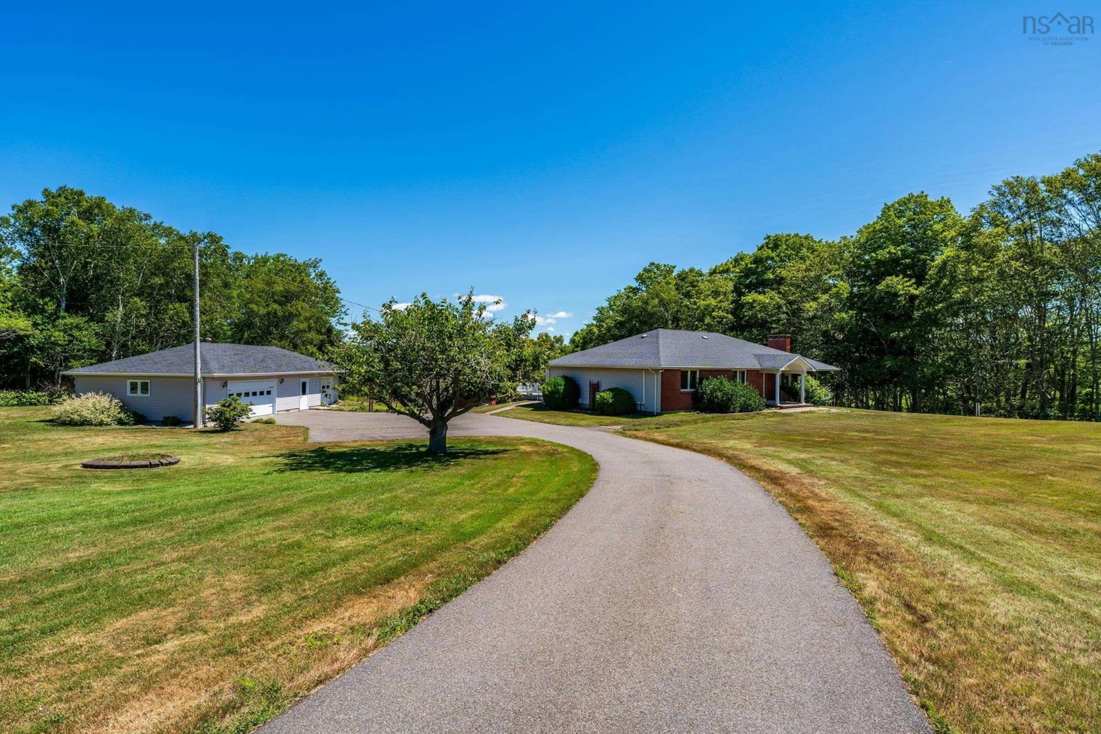 A pic from outside/outdoor area/front of a property/back of a property/a pic from drone, unknown for 1729 Riverside Road, St. Bernard Nova Scotia B0W 3T0