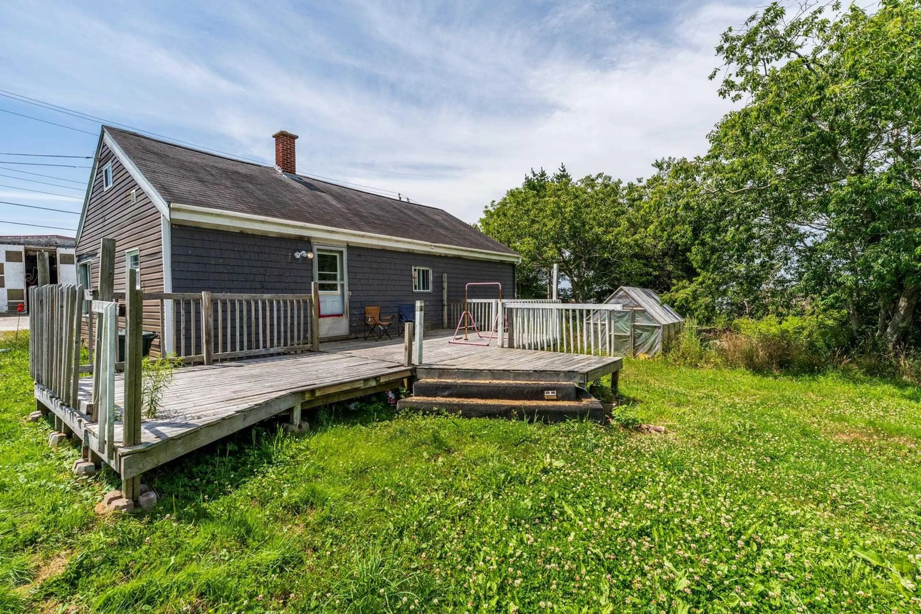 Patio, street for 24 Doucet Wharf Rd, Lower Wedgeport Nova Scotia B0W 2B0