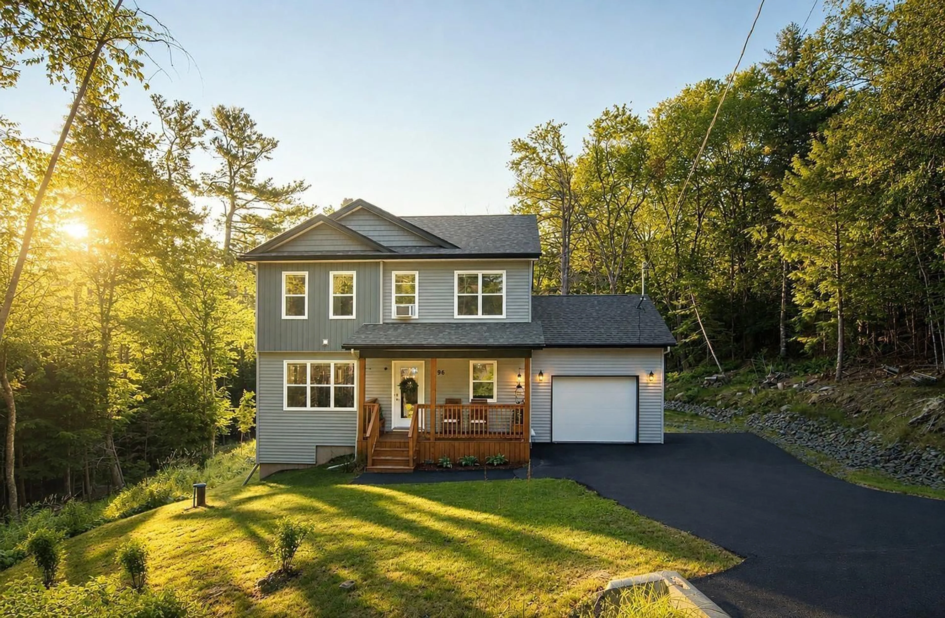 Home with vinyl exterior material, street for 96 Candace Lane, Lucasville Nova Scotia B4B 2H5