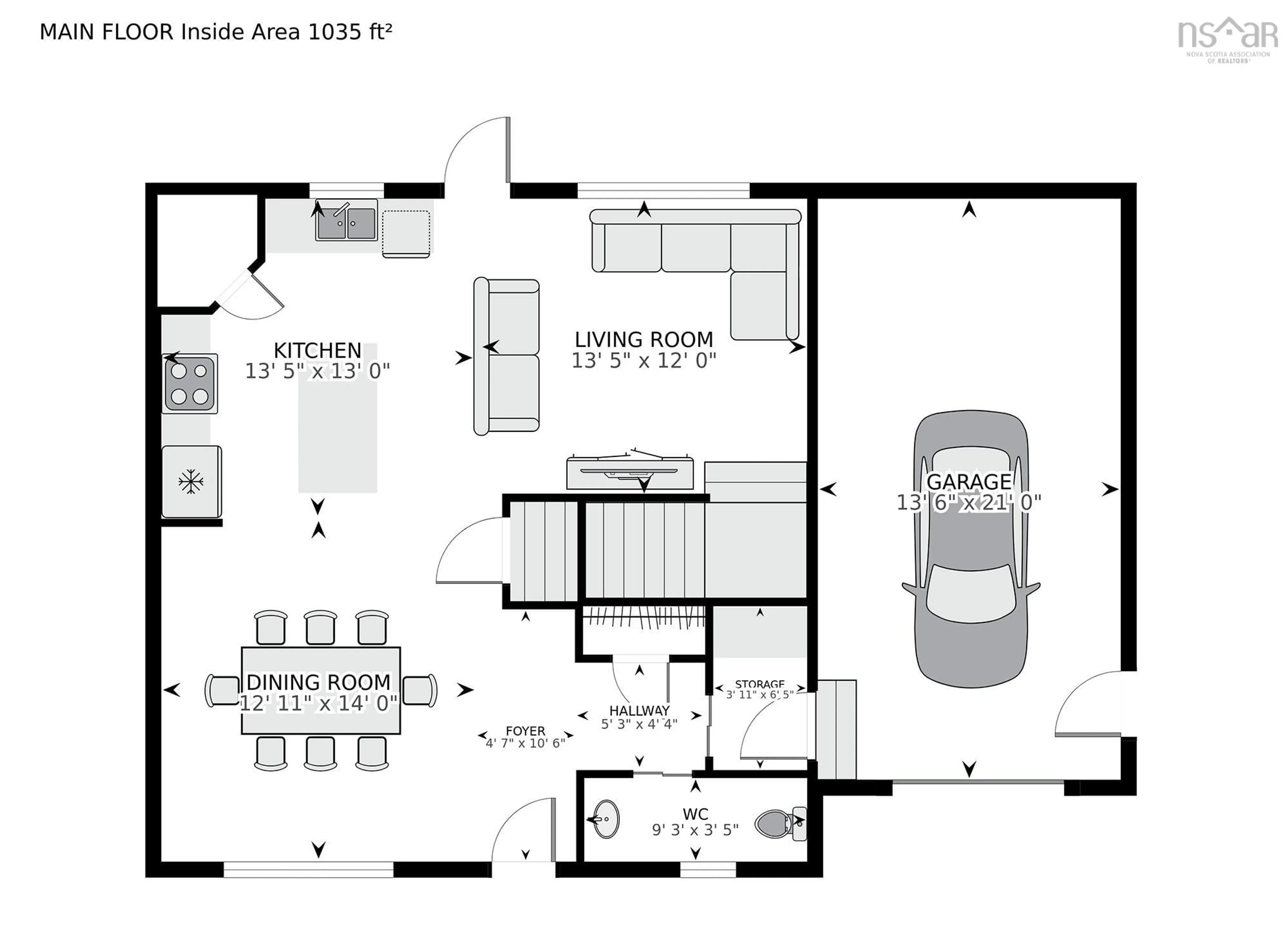 Floor plan for 96 Candace Lane, Lucasville Nova Scotia B4B 2H5