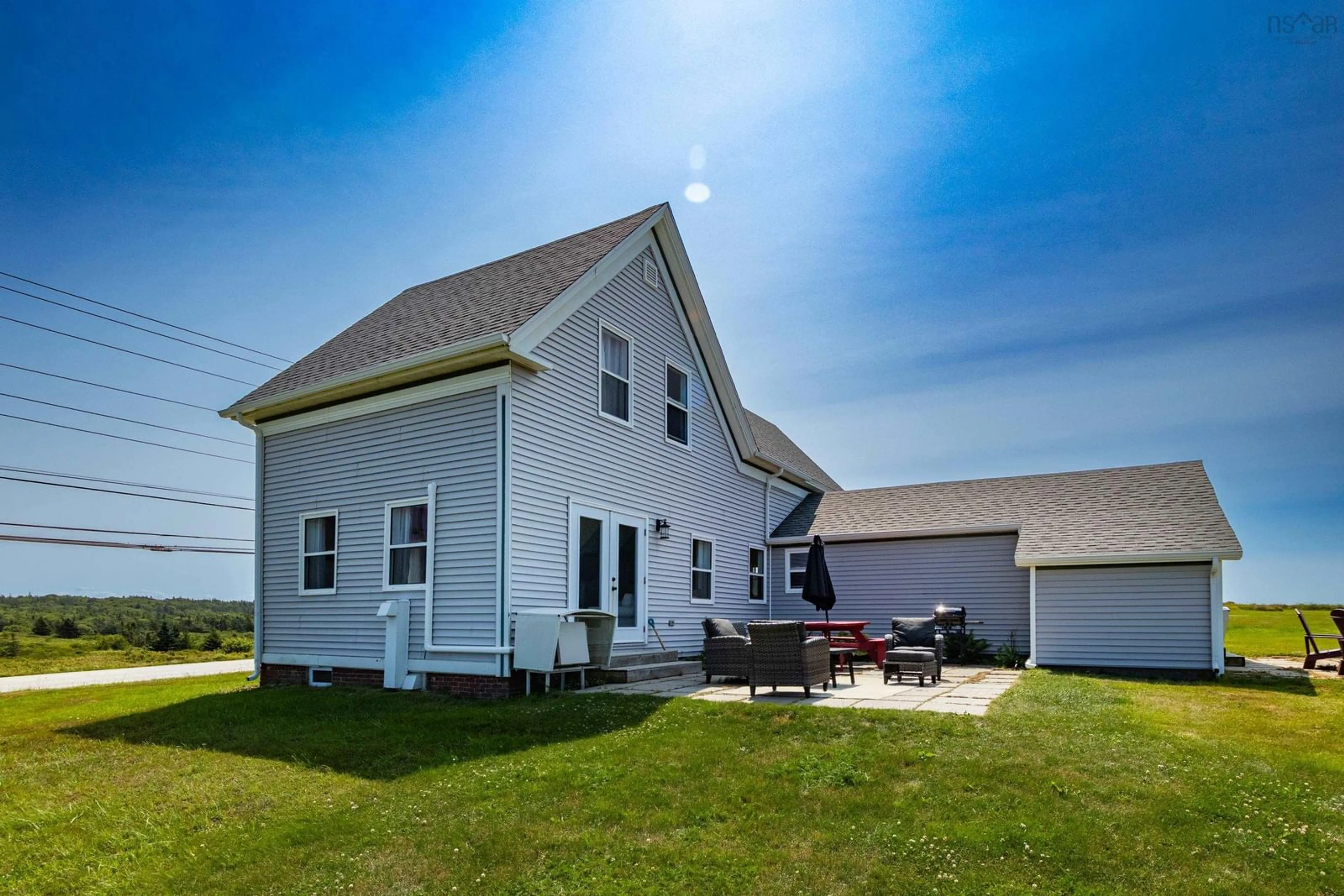 Home with vinyl exterior material, unknown for 10345 Highway 1, Saulnierville Nova Scotia B0W 2Z0