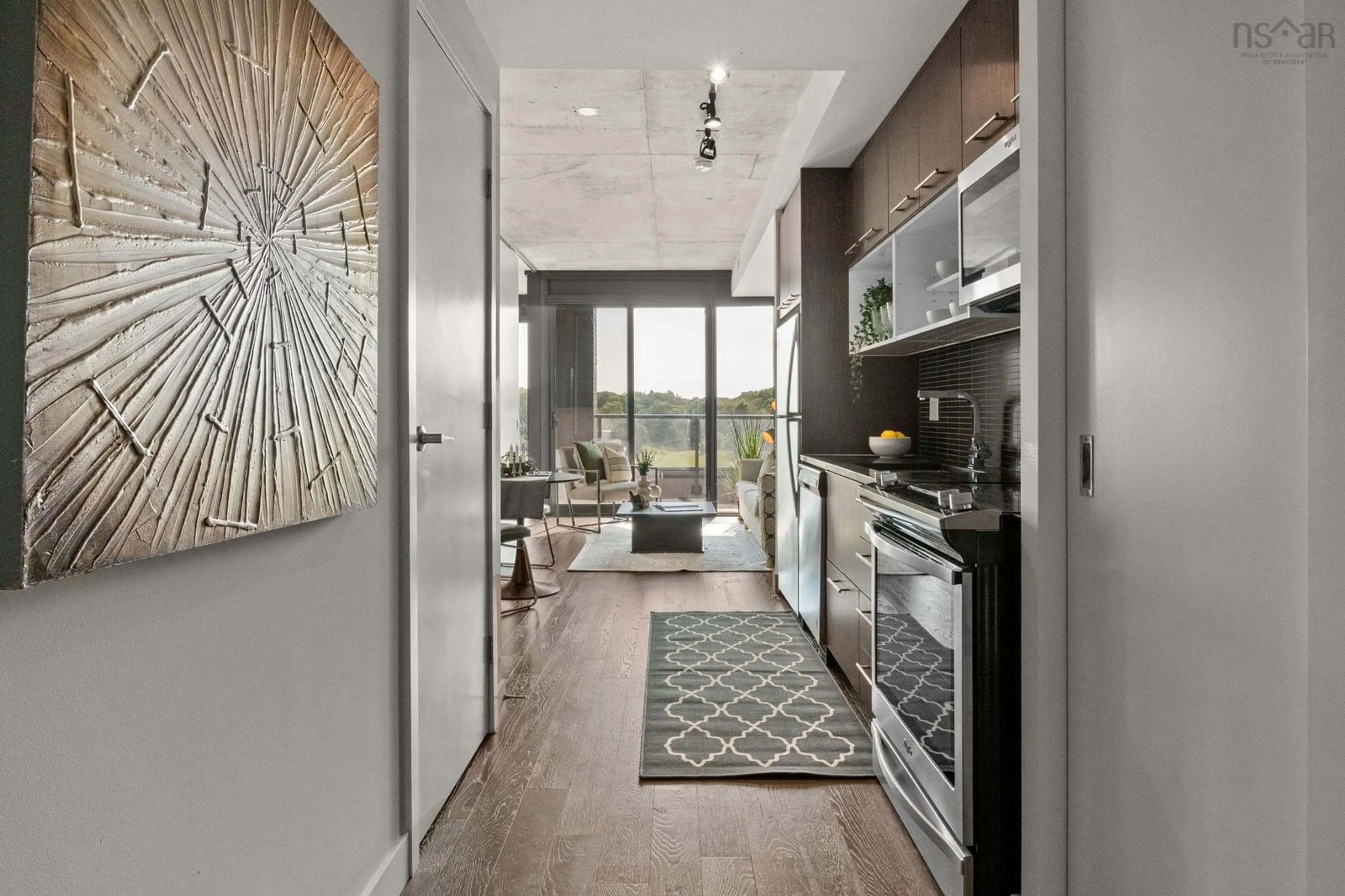 Open concept kitchen, unknown for 1048 Wellington #503, Halifax Nova Scotia B3H 2Z8