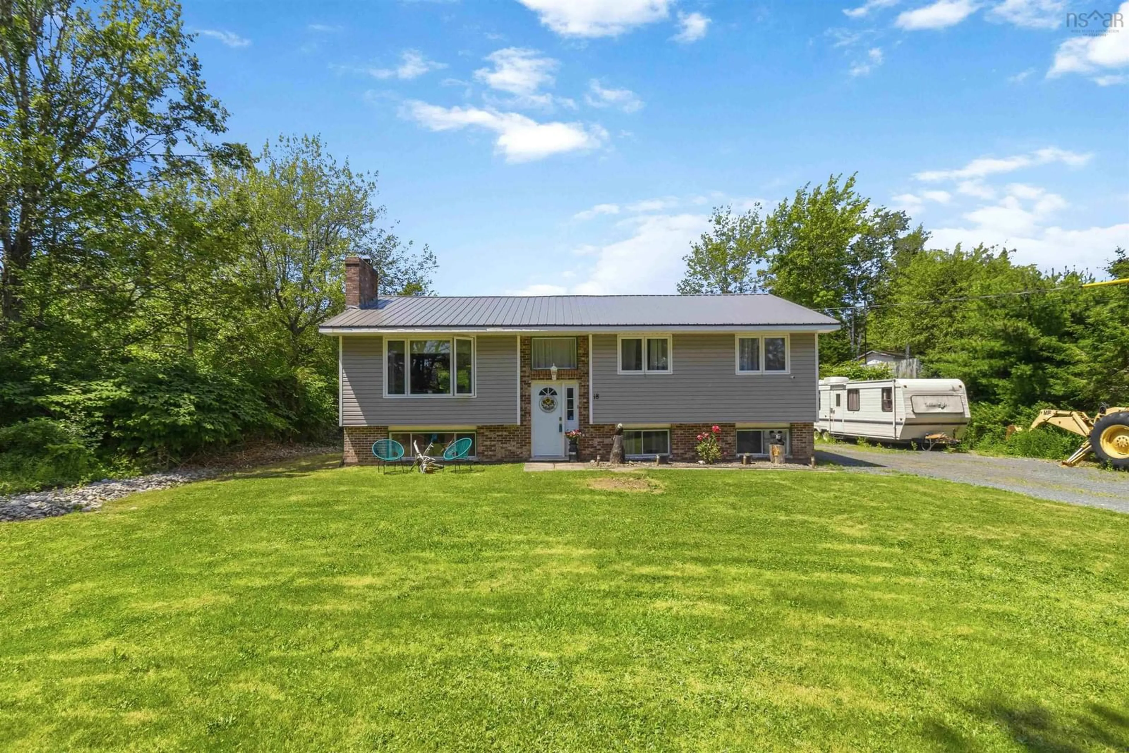 Home with vinyl exterior material, unknown for 18 Robinson Rd, Lawrencetown Nova Scotia B2Z 1L9