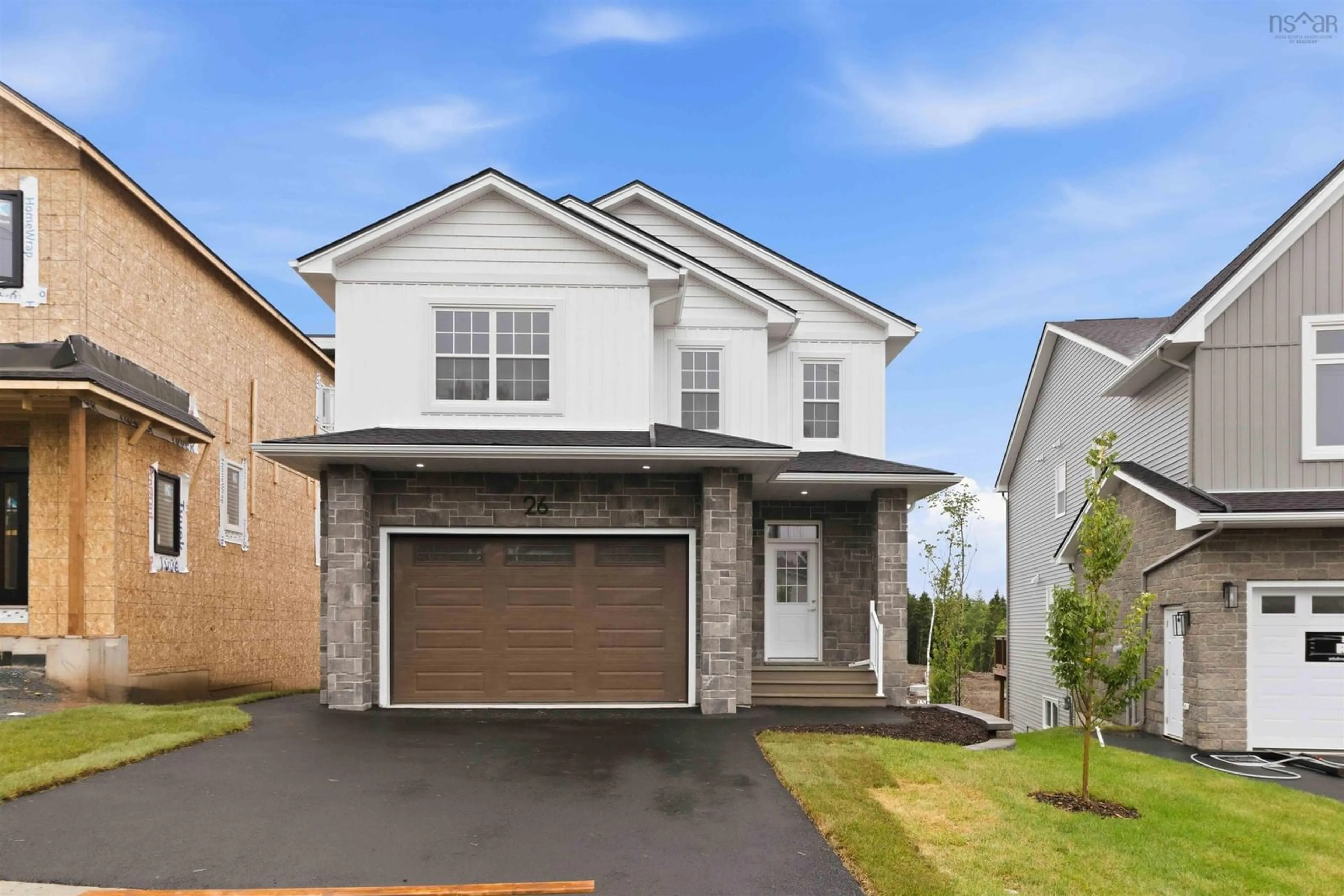 Home with vinyl exterior material, street for 26 Gardenia Way #GW-4, Dartmouth Nova Scotia B2X 0C8